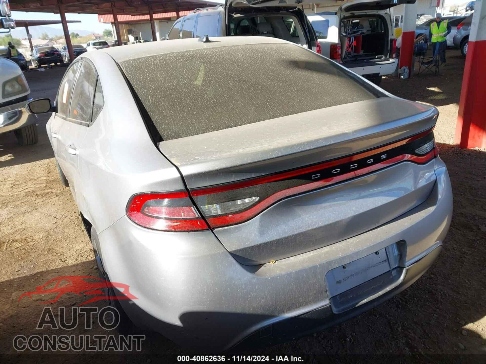 DODGE DART 2015 - 1C3CDFBB9FD432174