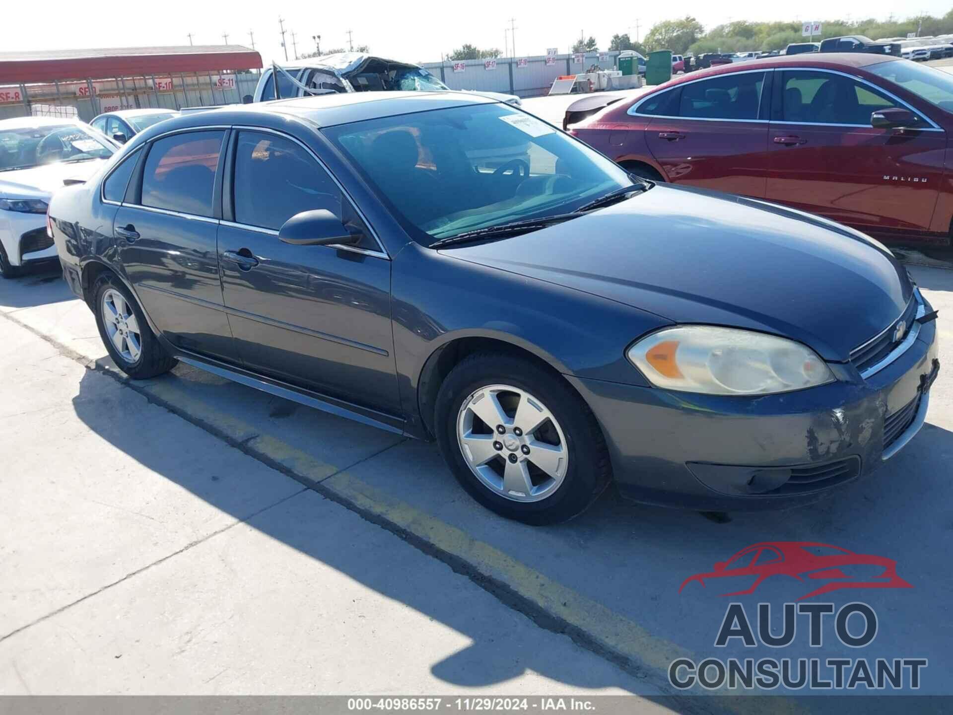 CHEVROLET IMPALA 2010 - 2G1WB5EKXA1179061