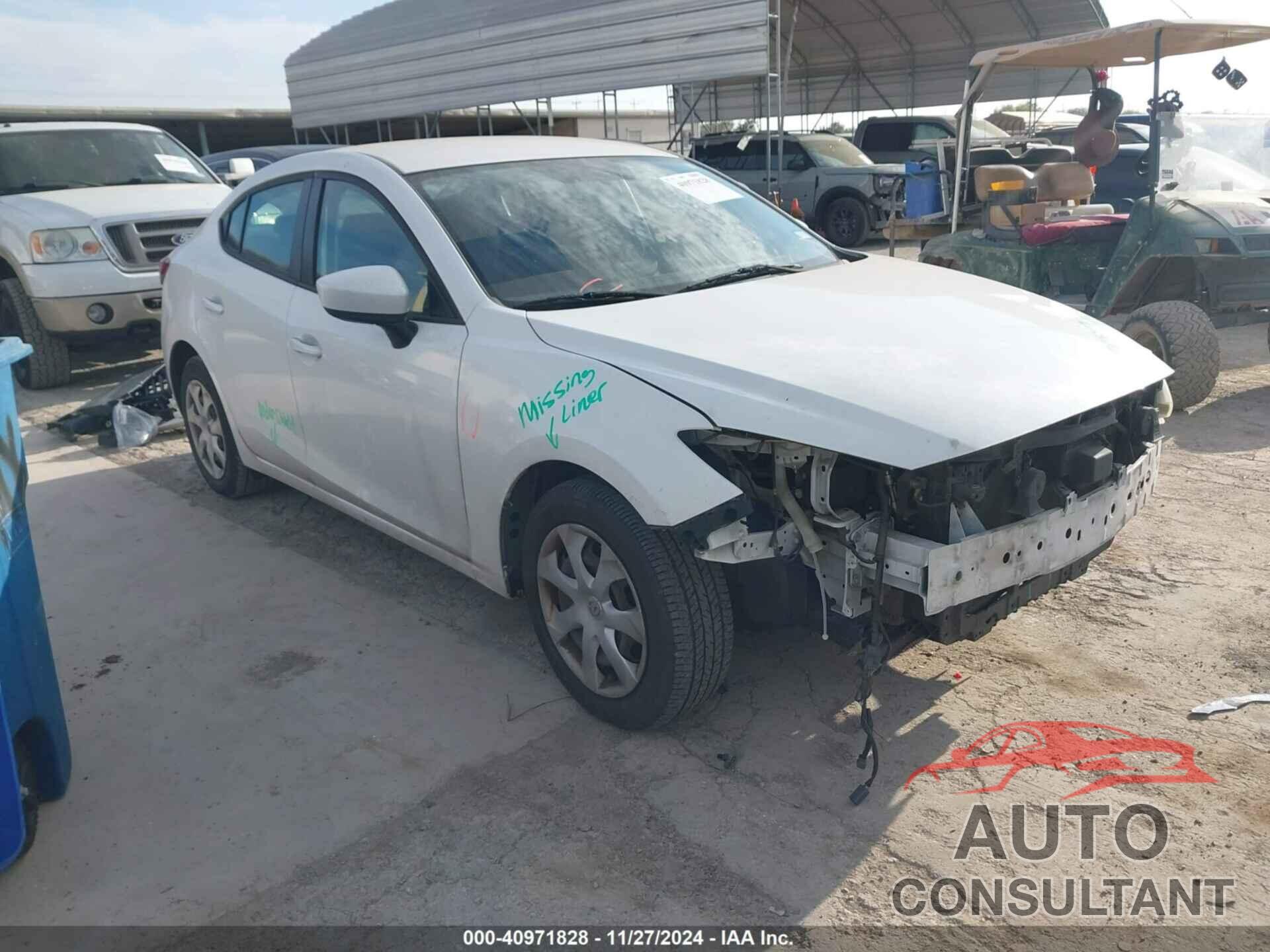 MAZDA MAZDA3 2017 - 3MZBN1U75HM101578