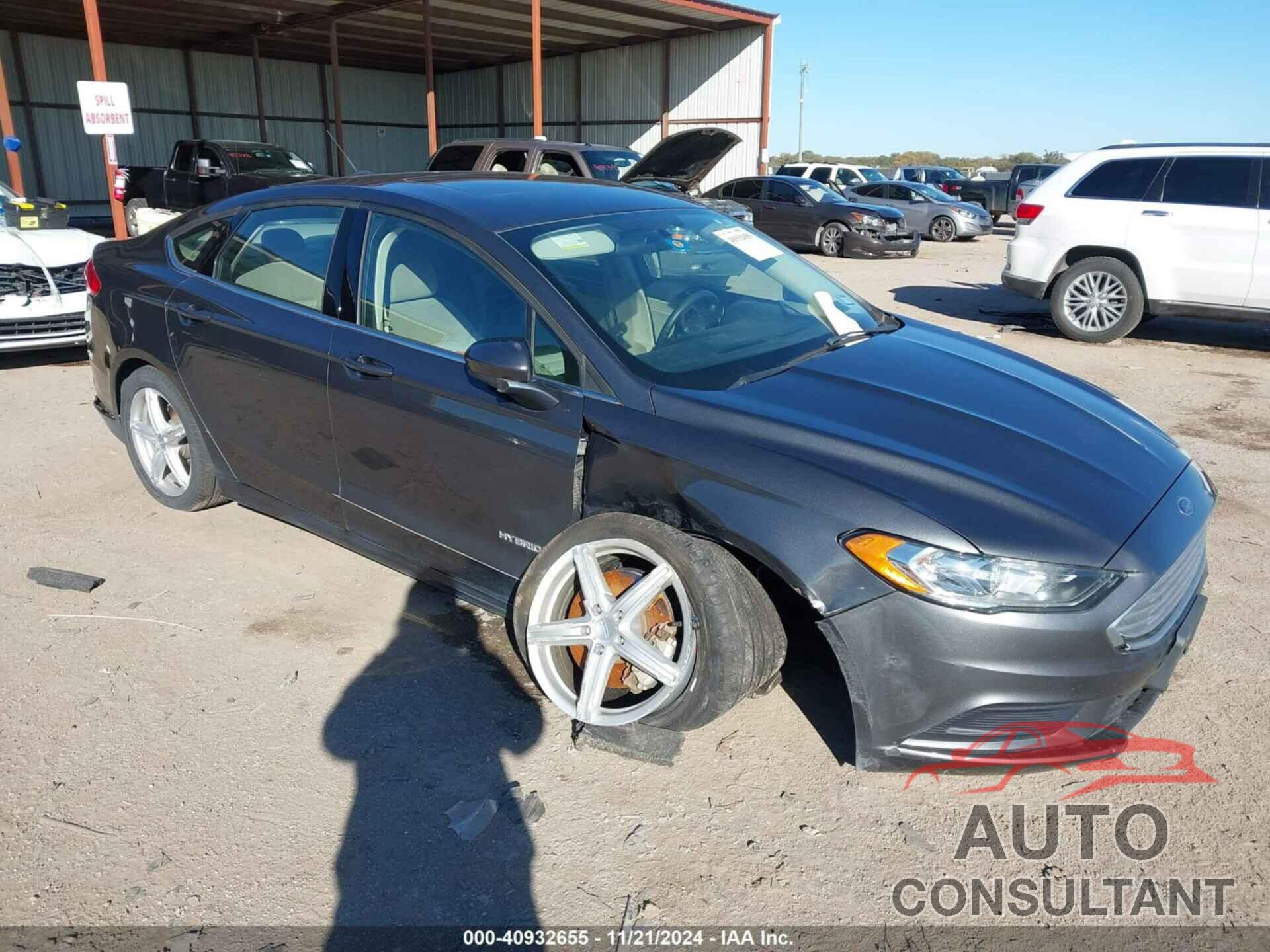 FORD FUSION HYBRID 2017 - 3FA6P0LU6HR315214
