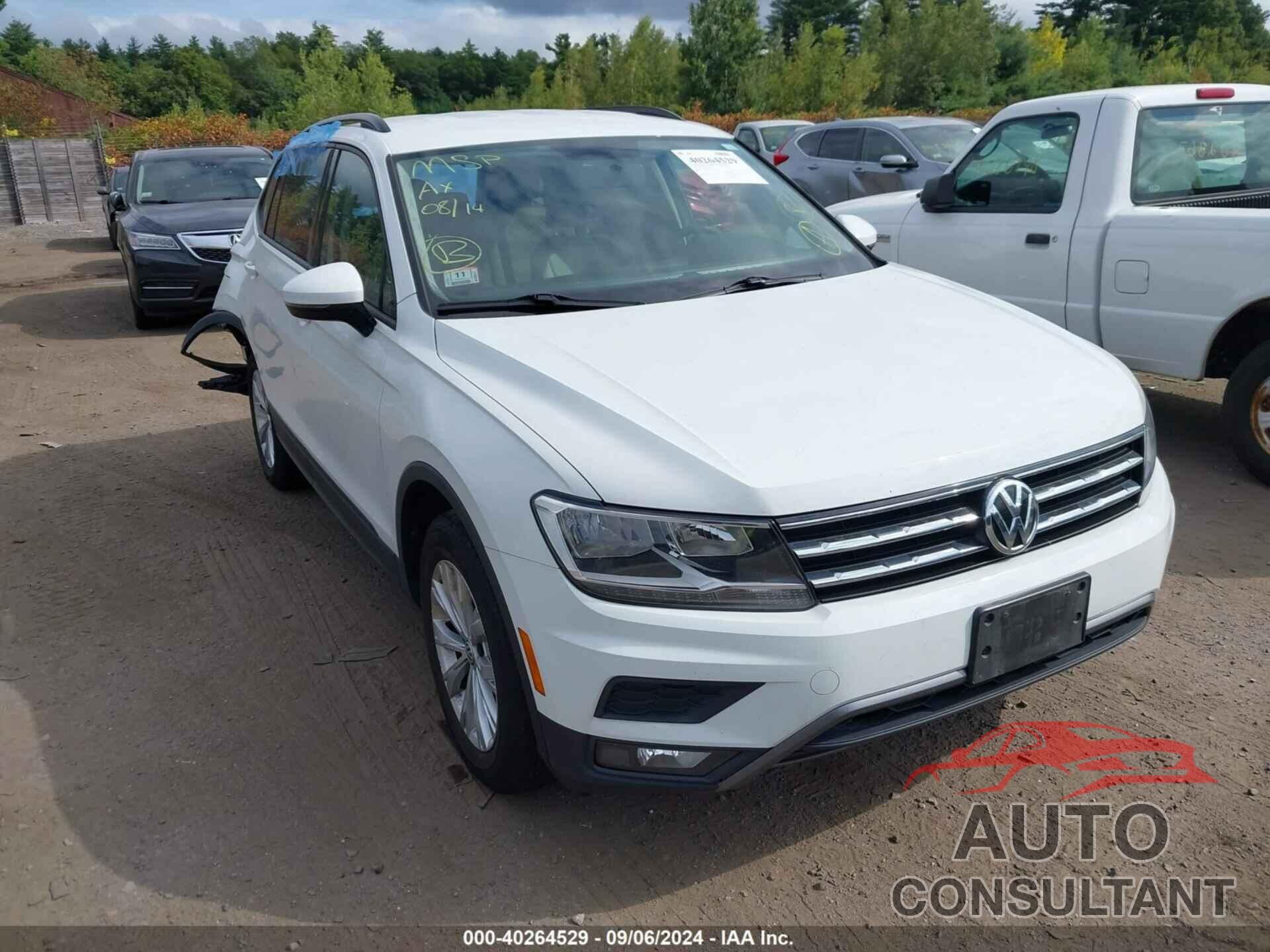 VOLKSWAGEN TIGUAN 2018 - 3VV1B7AX8JM020712