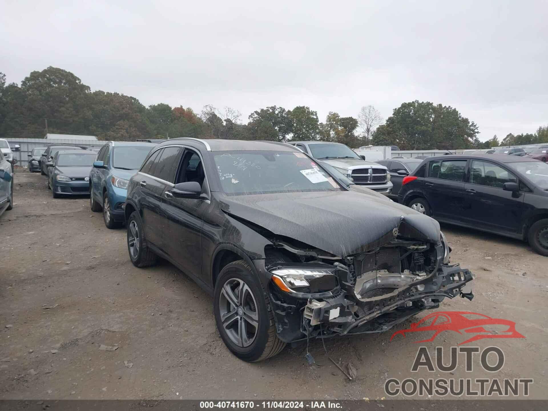 MERCEDES-BENZ GLC 300 2019 - WDC0G4JB1KV161461