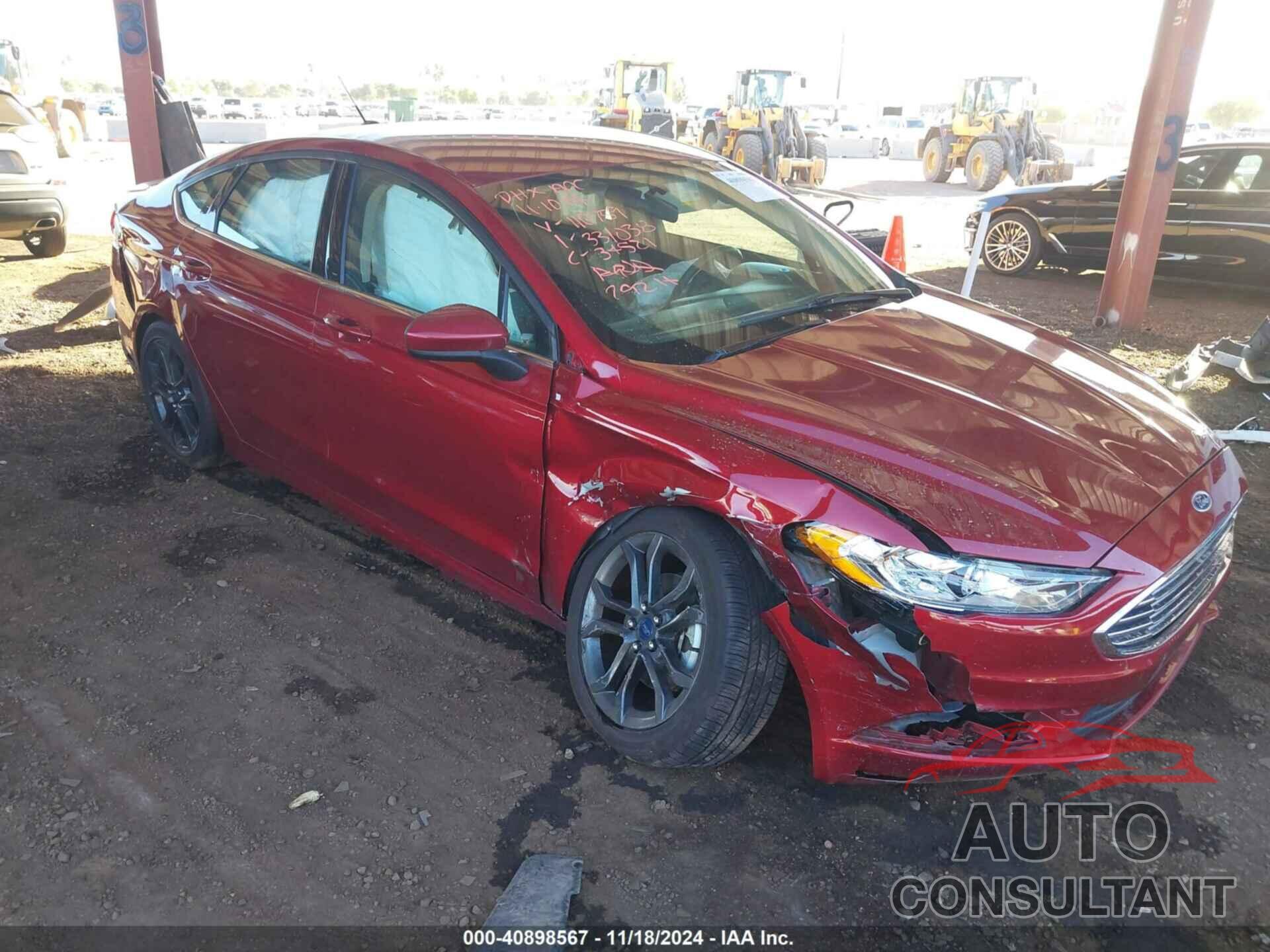 FORD FUSION 2018 - 3FA6P0H78JR110759