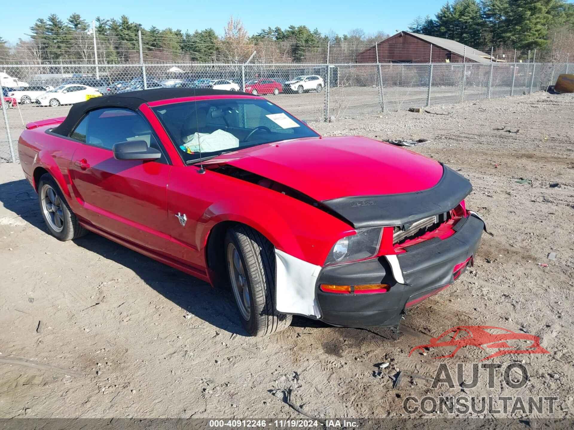 FORD MUSTANG 2009 - 1ZVHT84NX95112820