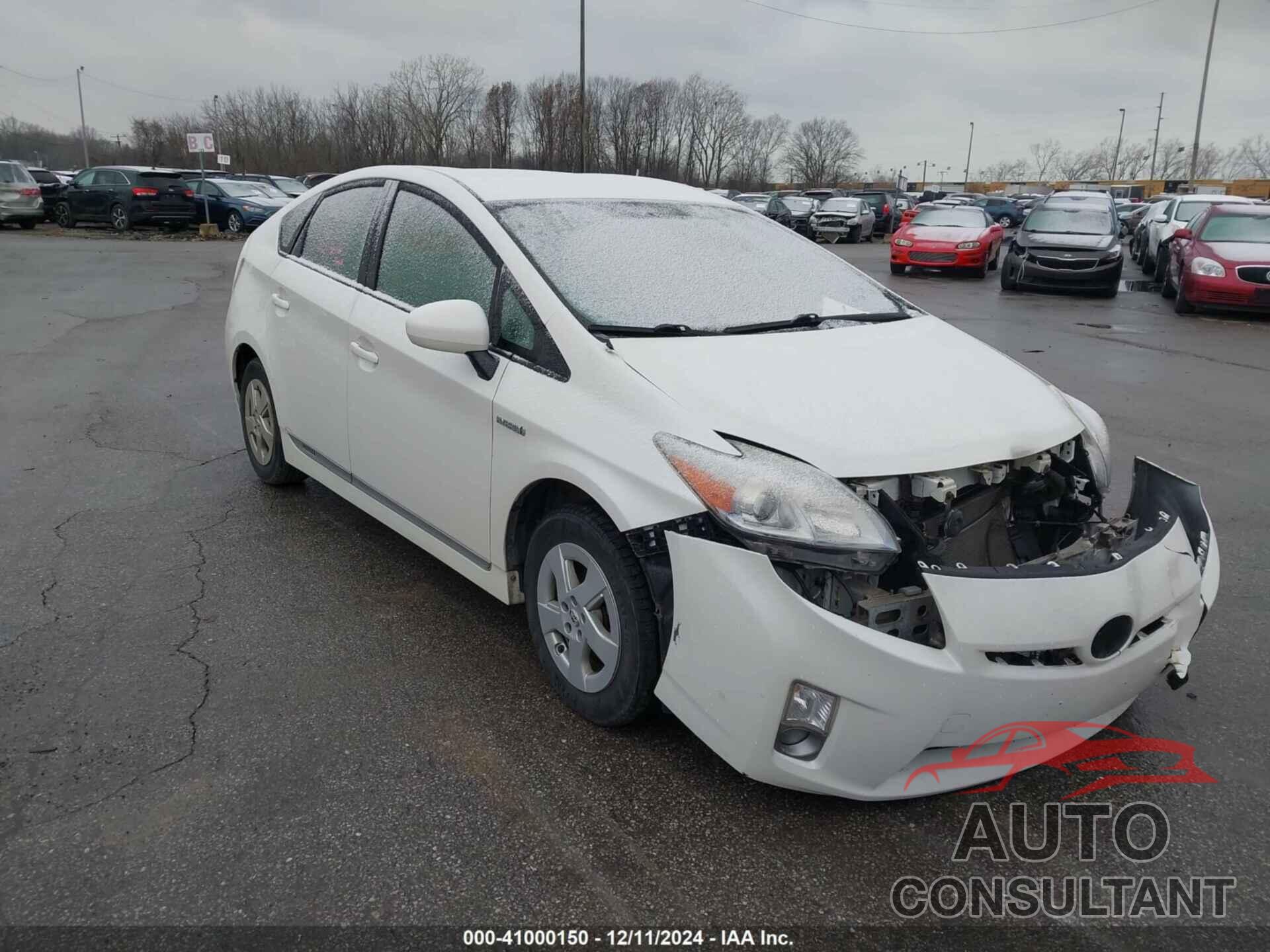 TOYOTA PRIUS 2011 - JTDKN3DU2B0281763
