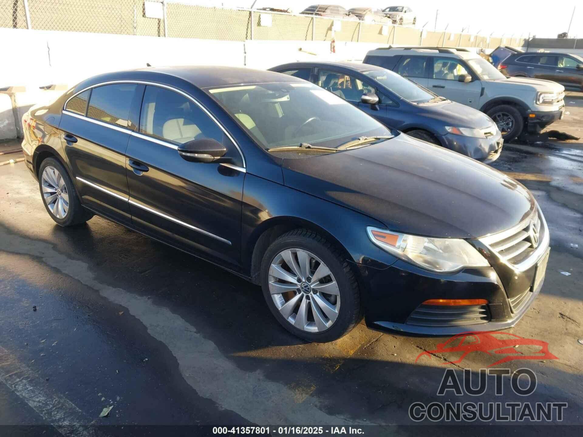 VOLKSWAGEN CC 2012 - WVWMP7AN2CE526976