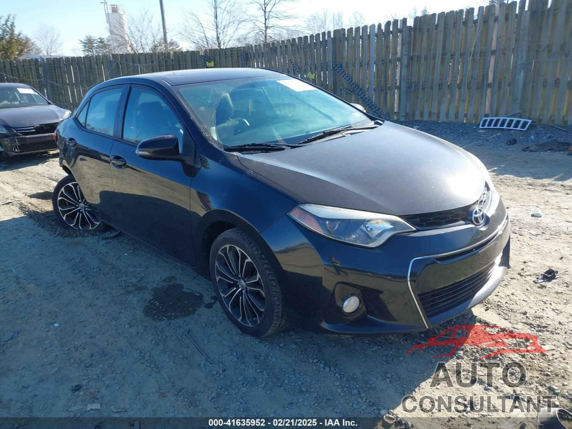 TOYOTA COROLLA 2016 - 2T1BURHE9GC565896
