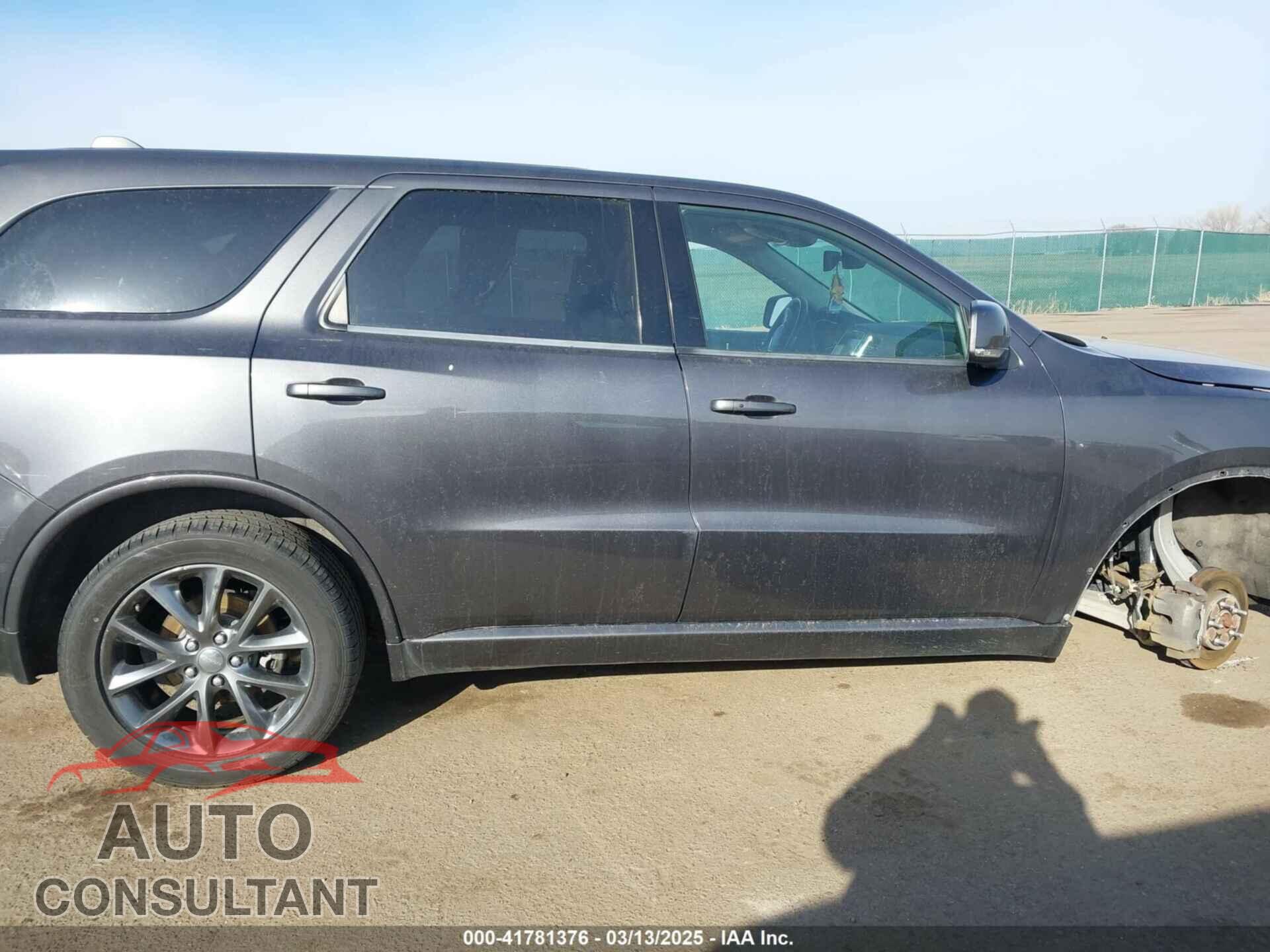 DODGE DURANGO 2017 - 1C4RDJDGXHC643877