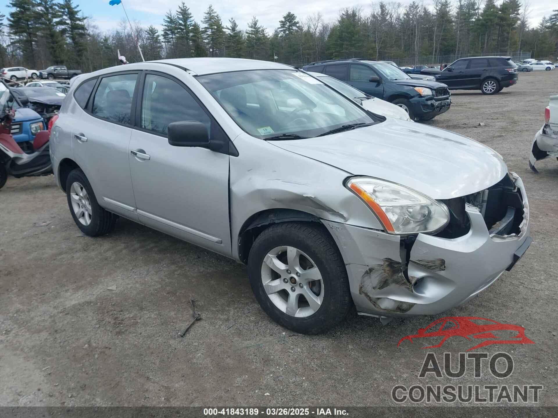 NISSAN ROGUE 2011 - JN8AS5MV5BW293299