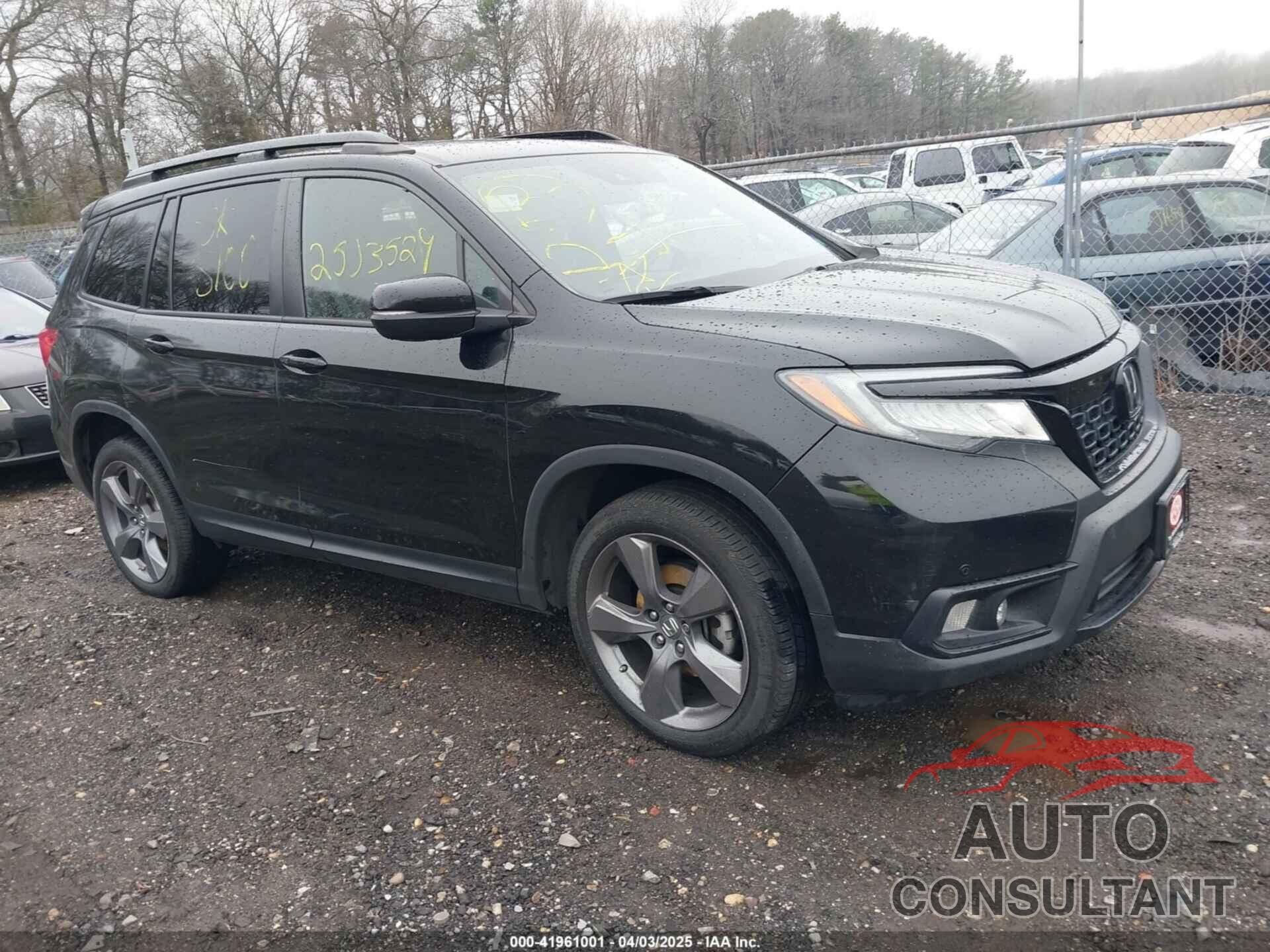 HONDA PASSPORT 2019 - 5FNYF8H94KB004026