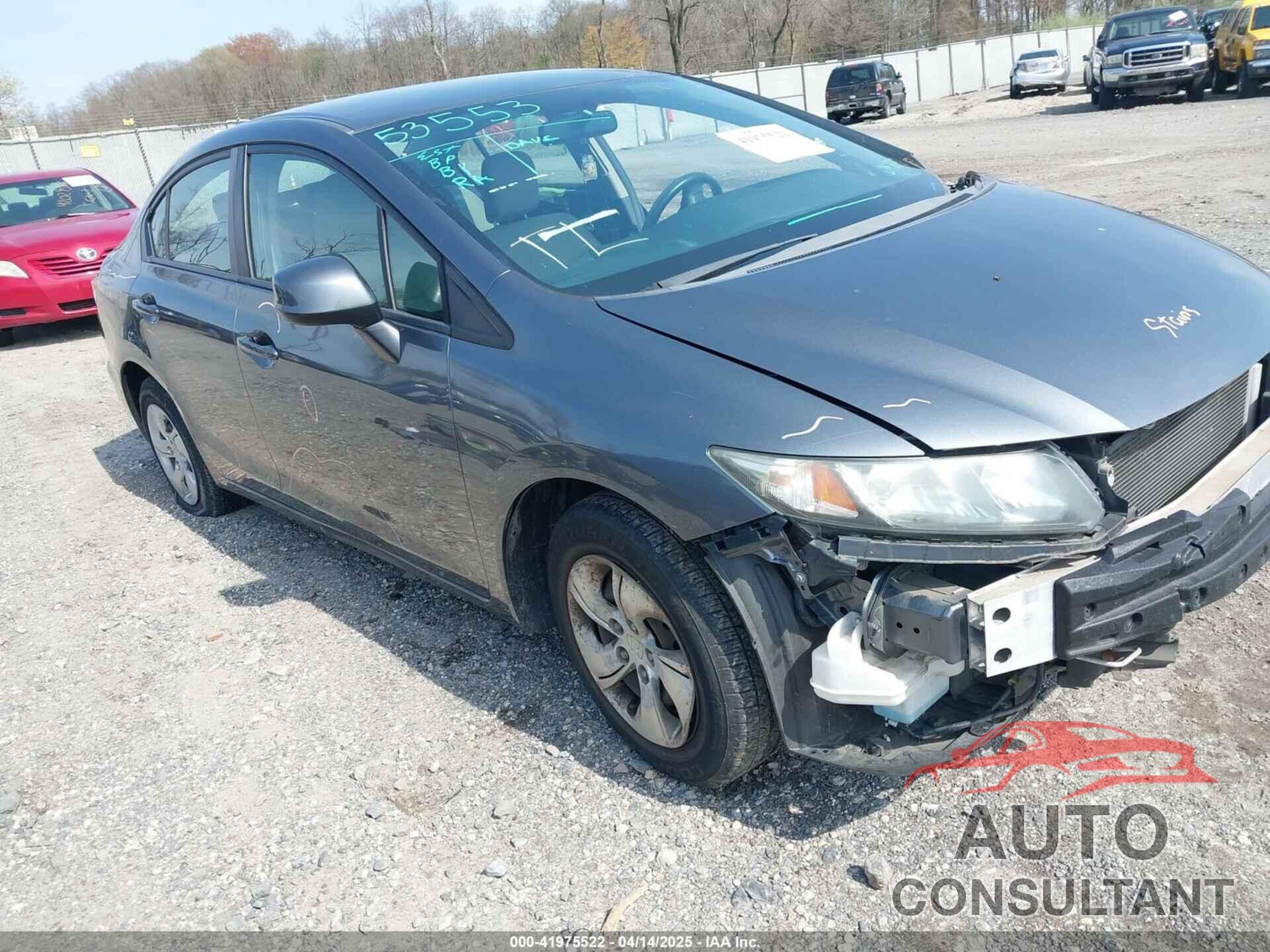 HONDA CIVIC 2013 - 19XFB2F52DE237833