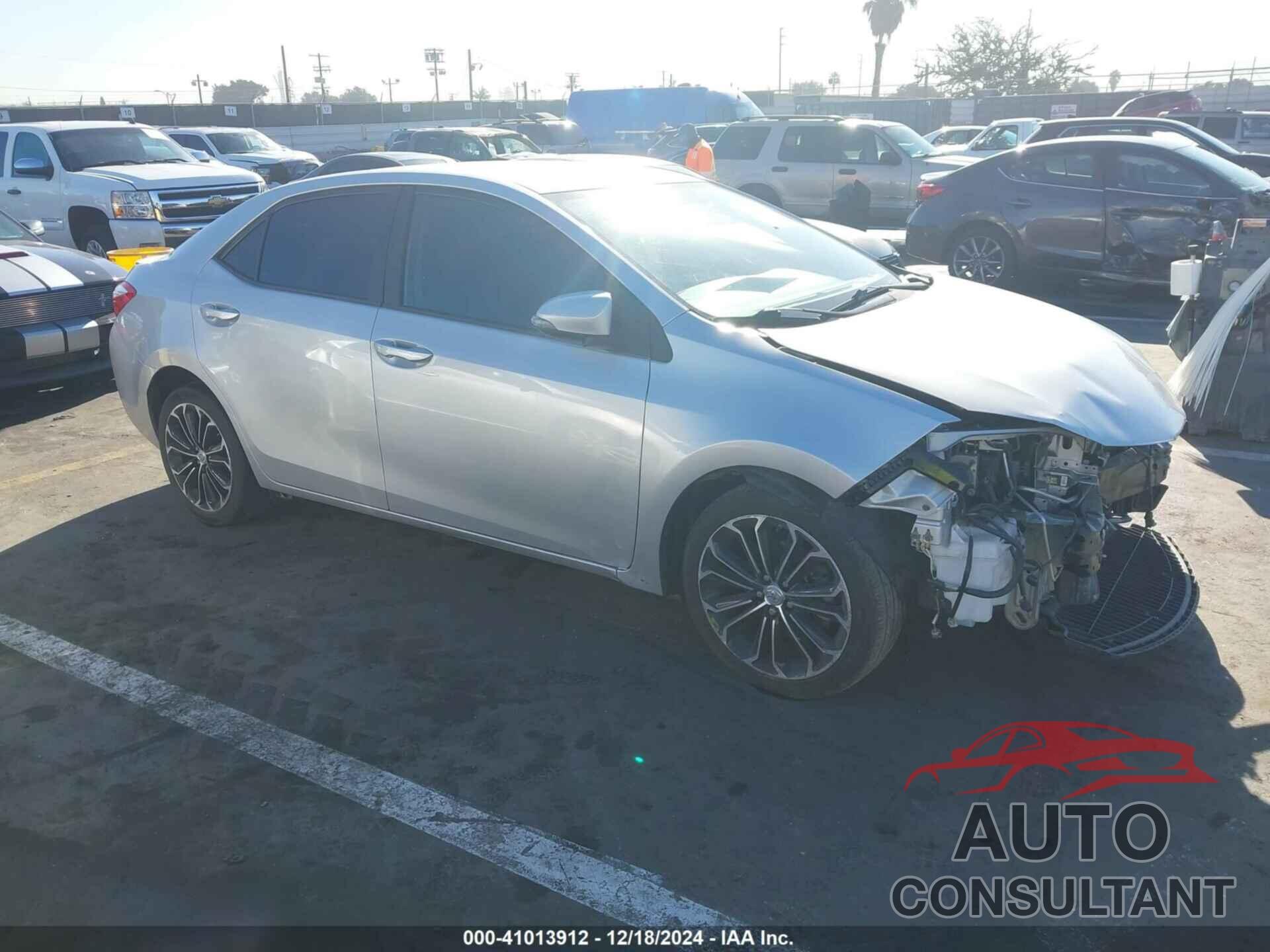TOYOTA COROLLA 2015 - 5YFBURHEXFP187165