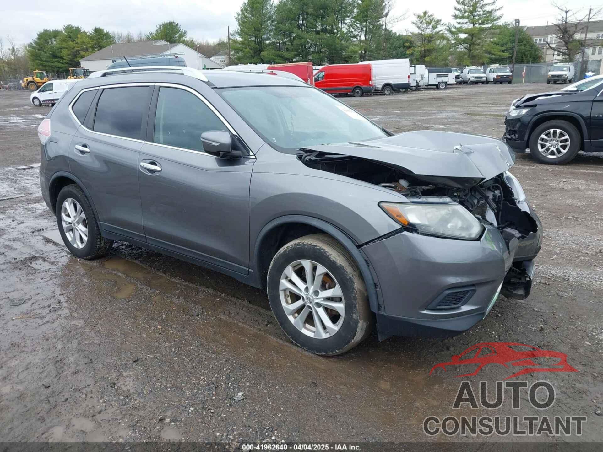 NISSAN ROGUE 2015 - KNMAT2MVXFP533616