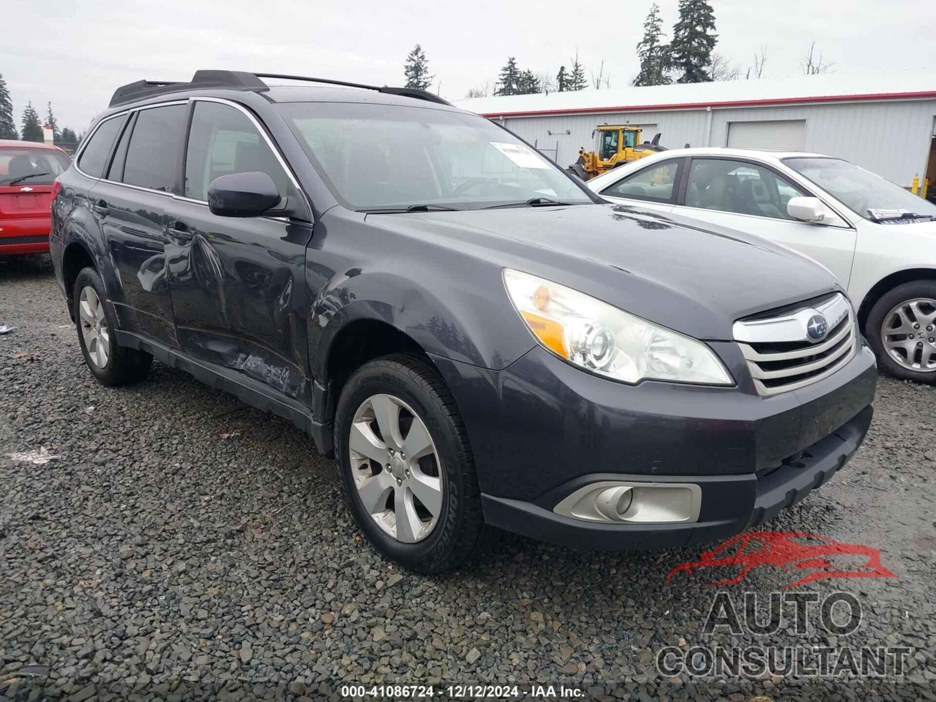 SUBARU OUTBACK 2012 - 4S4BRBGC4C3230262