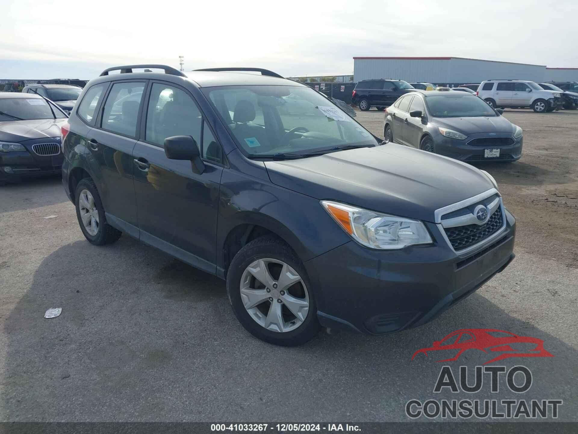 SUBARU FORESTER 2016 - JF2SJABC4GH420957