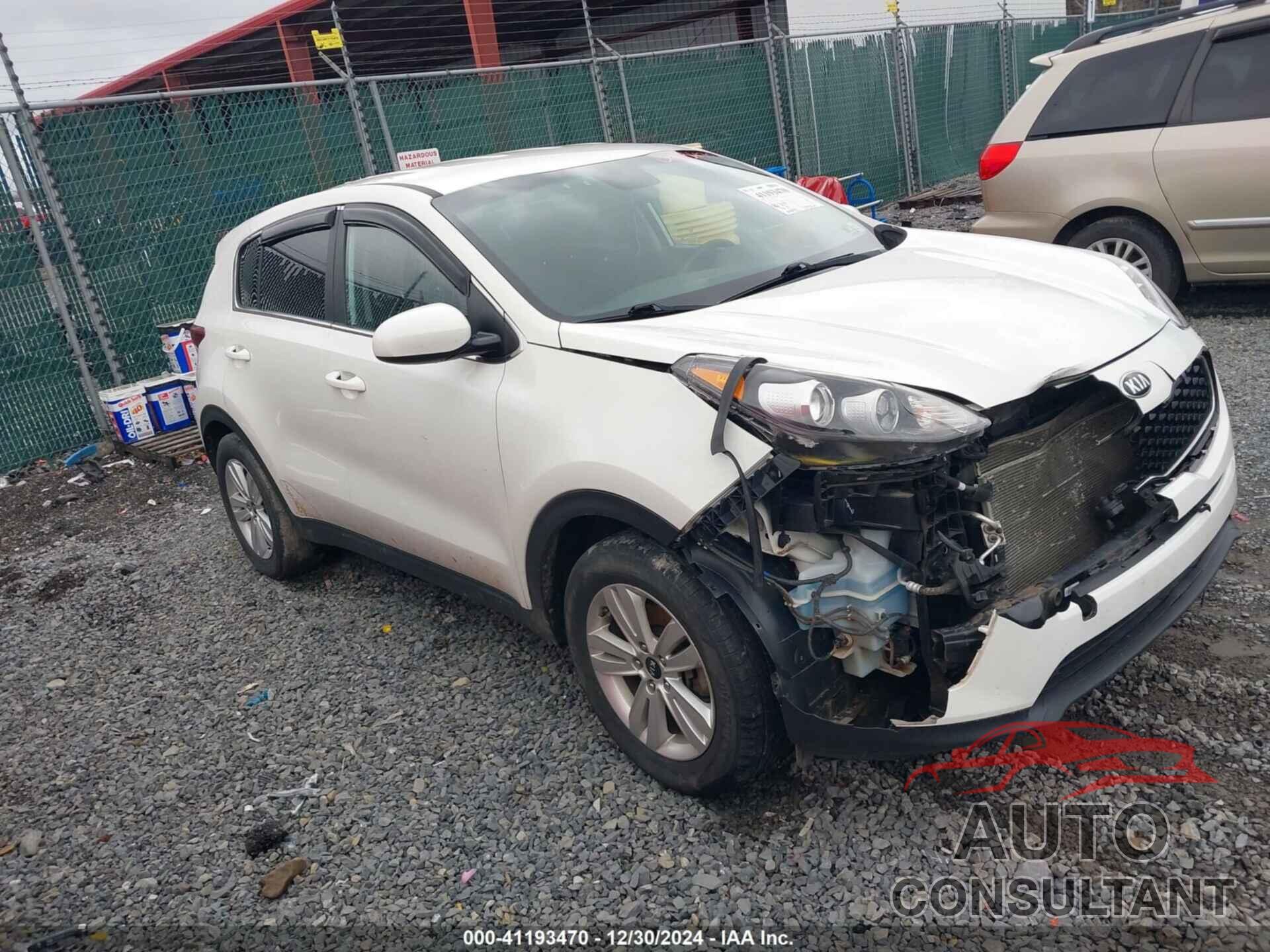 KIA SPORTAGE 2019 - KNDPM3AC7K7593623