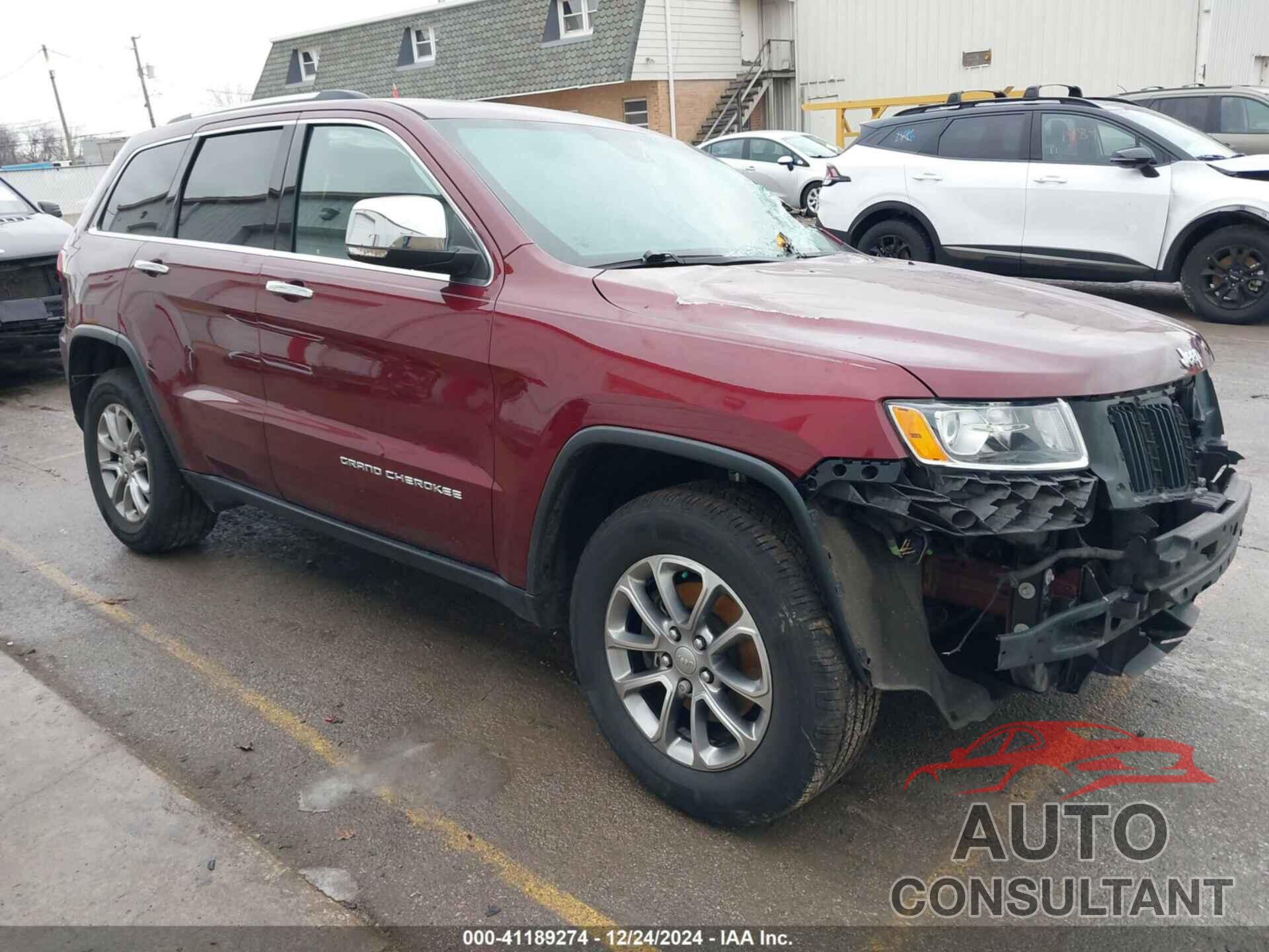 JEEP GRAND CHEROKEE 2016 - 1C4RJFBG0GC367832