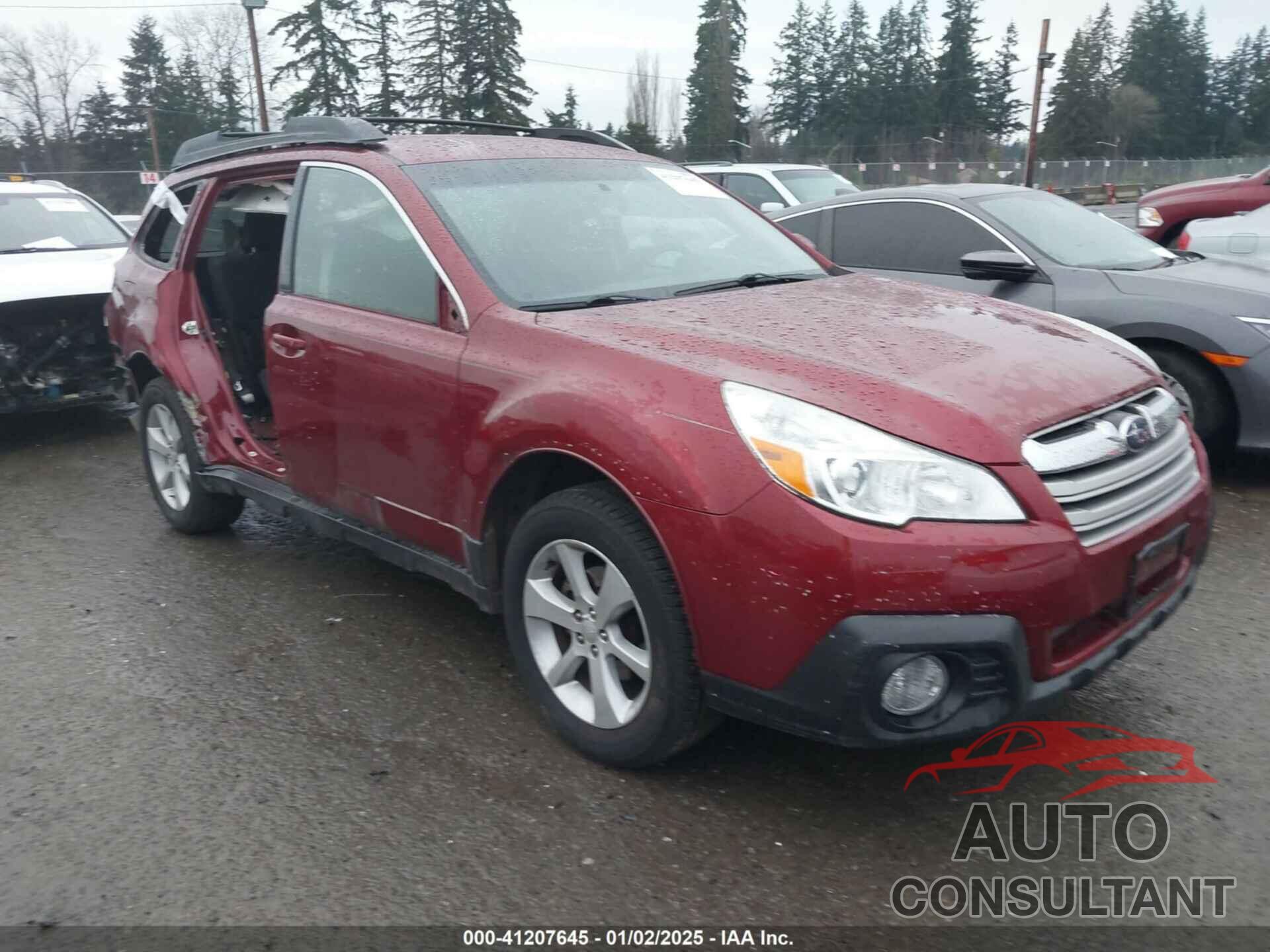 SUBARU OUTBACK 2013 - 4S4BRBCC1D3294542