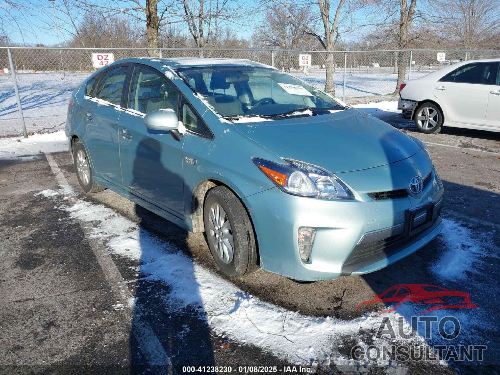 TOYOTA PRIUS PLUG-IN 2014 - JTDKN3DP7E3061130