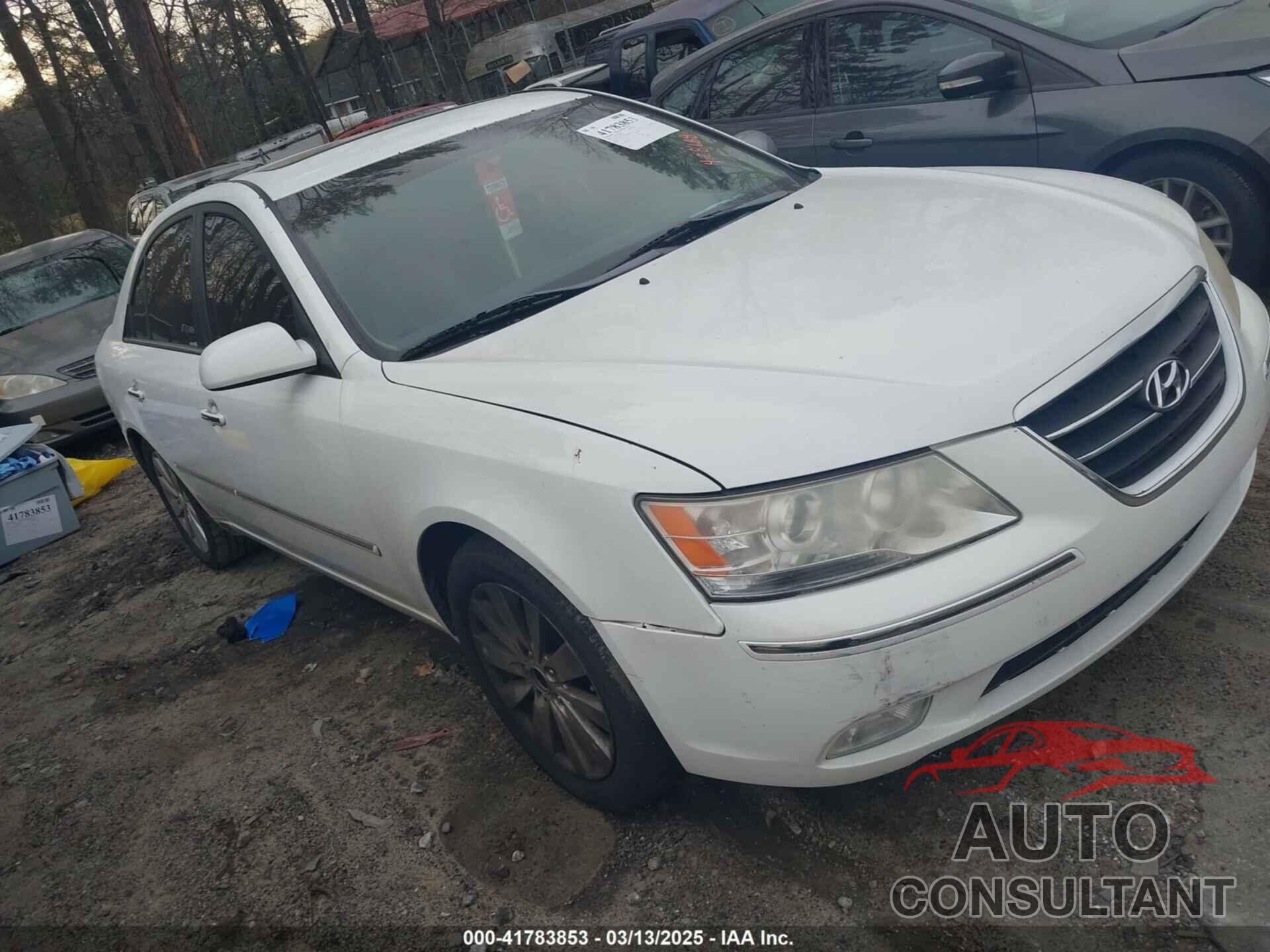 HYUNDAI SONATA 2009 - 5NPEU46C69H428688
