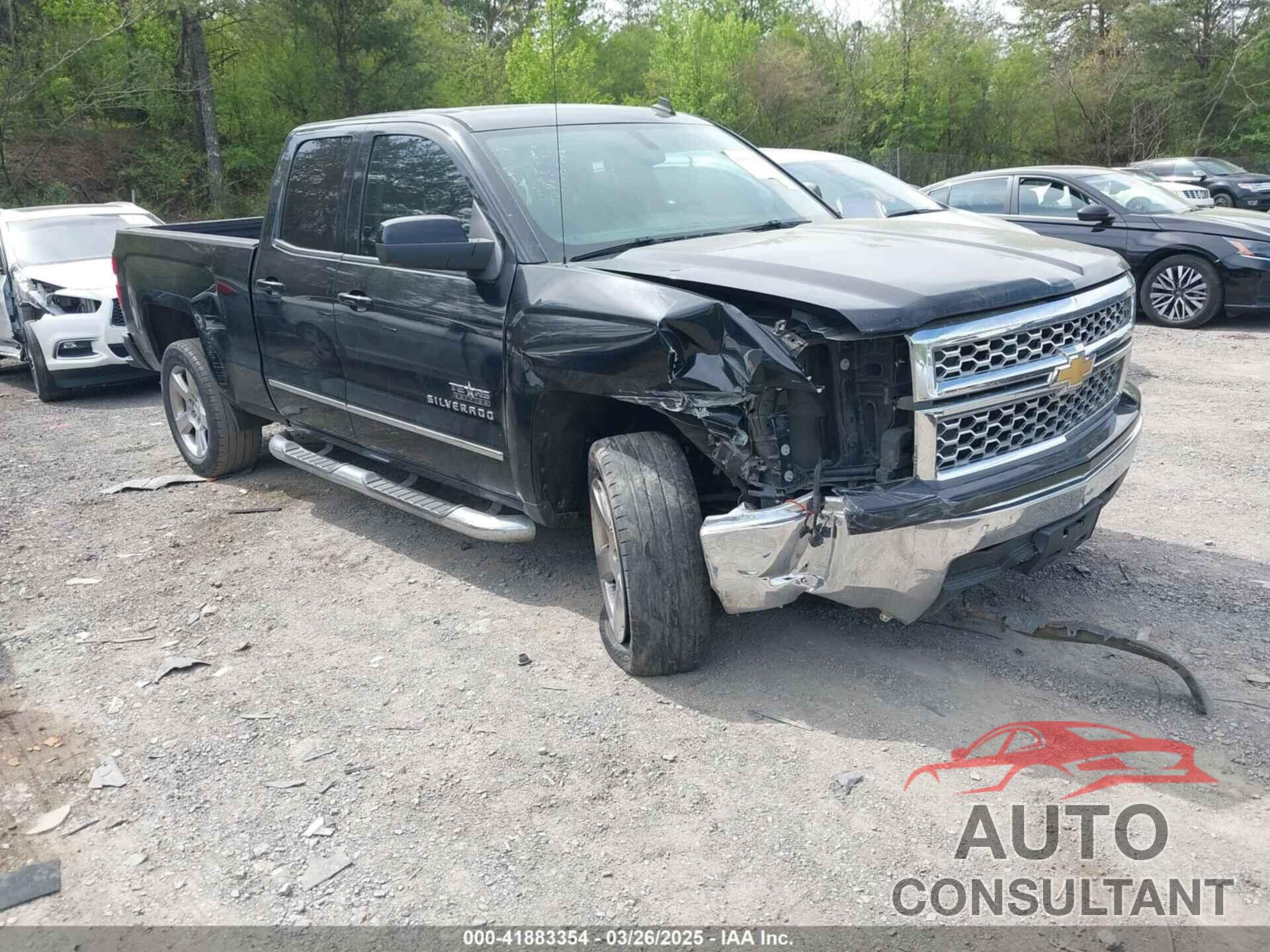 CHEVROLET SILVERADO 1500 2014 - 1GCRCREH3EZ138815