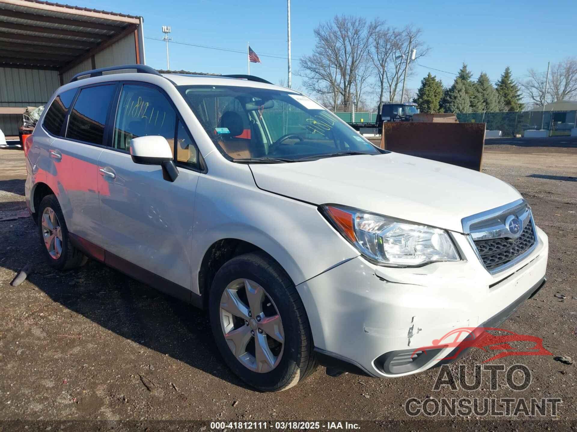 SUBARU FORESTER 2016 - JF2SJADC3GH536843