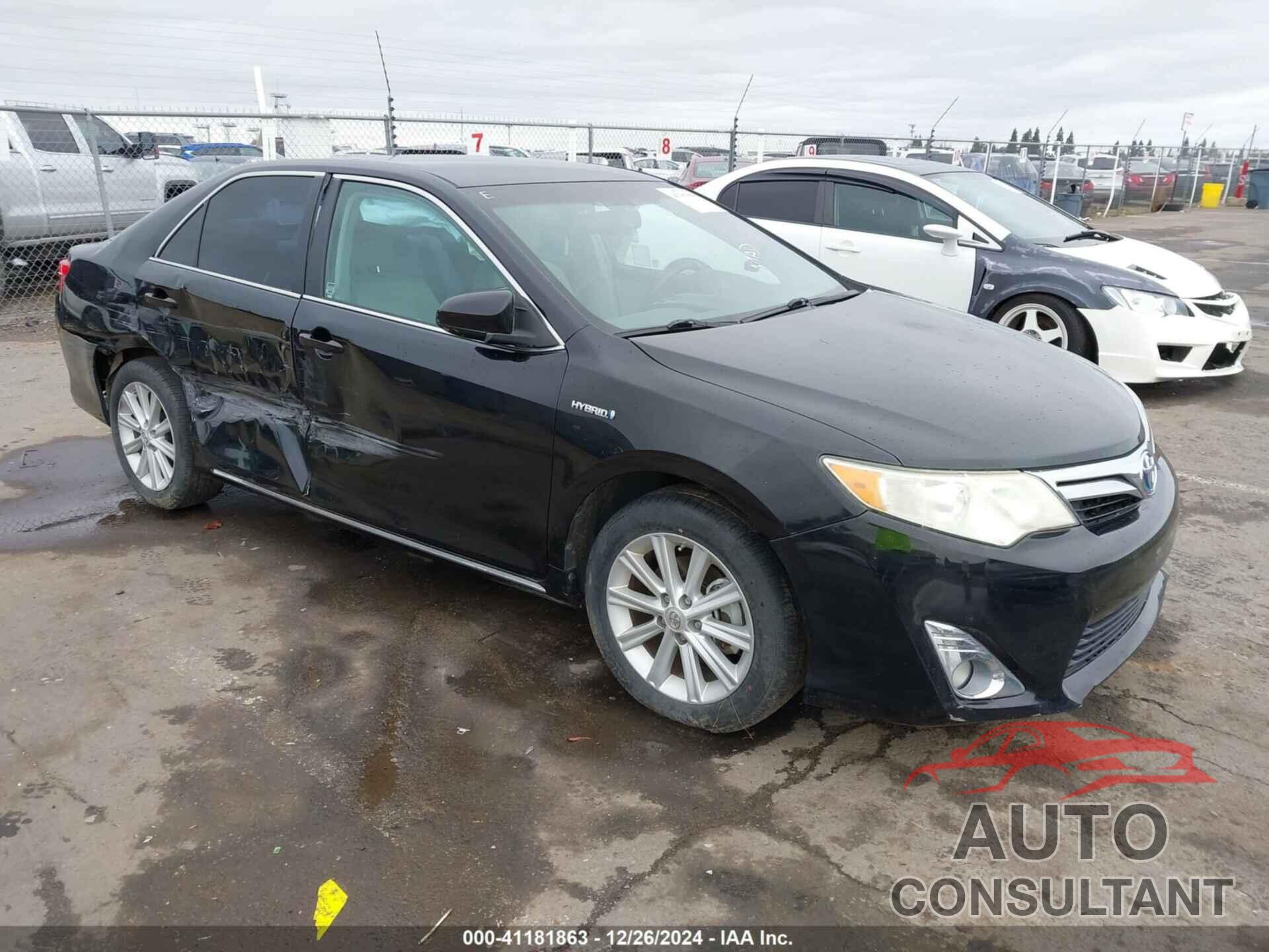 TOYOTA CAMRY HYBRID 2013 - 4T1BD1FK4DU093787