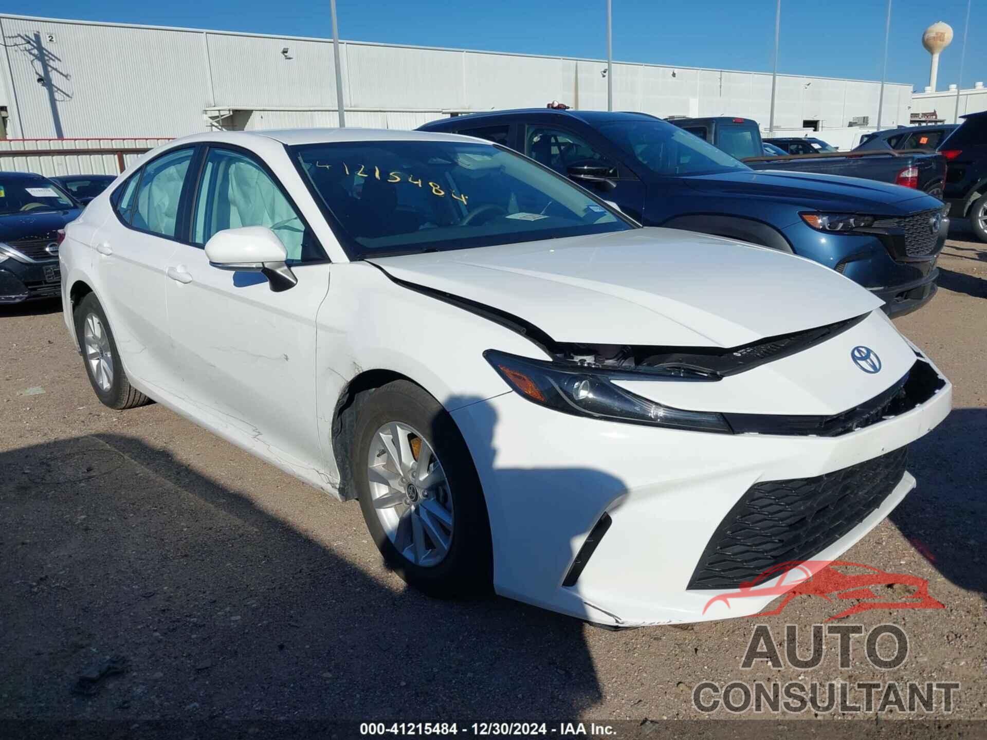 TOYOTA CAMRY 2025 - 4T1DAACK2SU562149