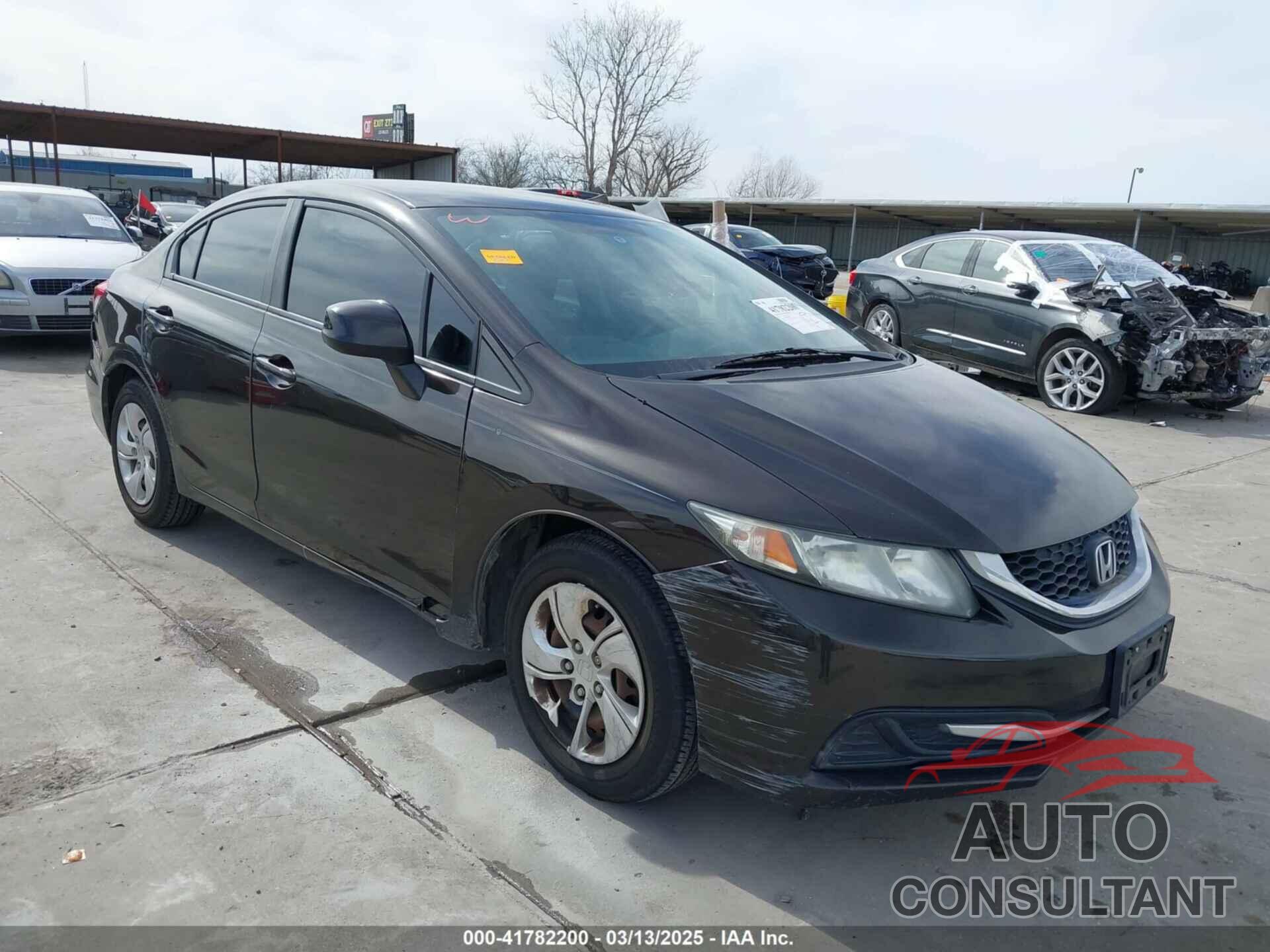 HONDA CIVIC 2013 - 19XFB2F59DE074971