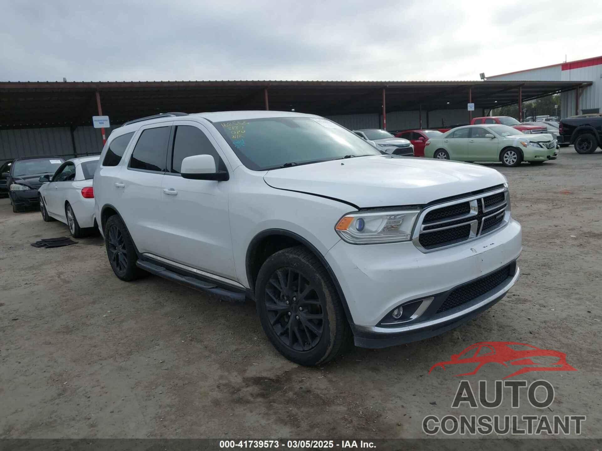 DODGE DURANGO 2017 - 1C4RDJAG6HC953903
