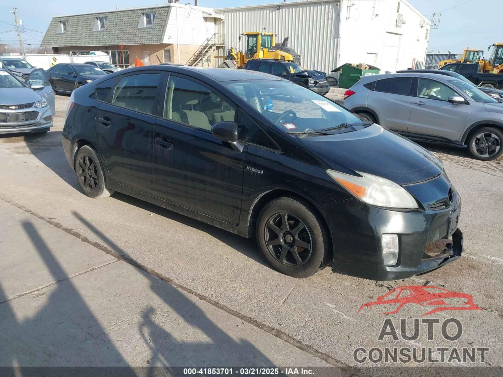 TOYOTA PRIUS 2011 - JTDKN3DU8B0290435