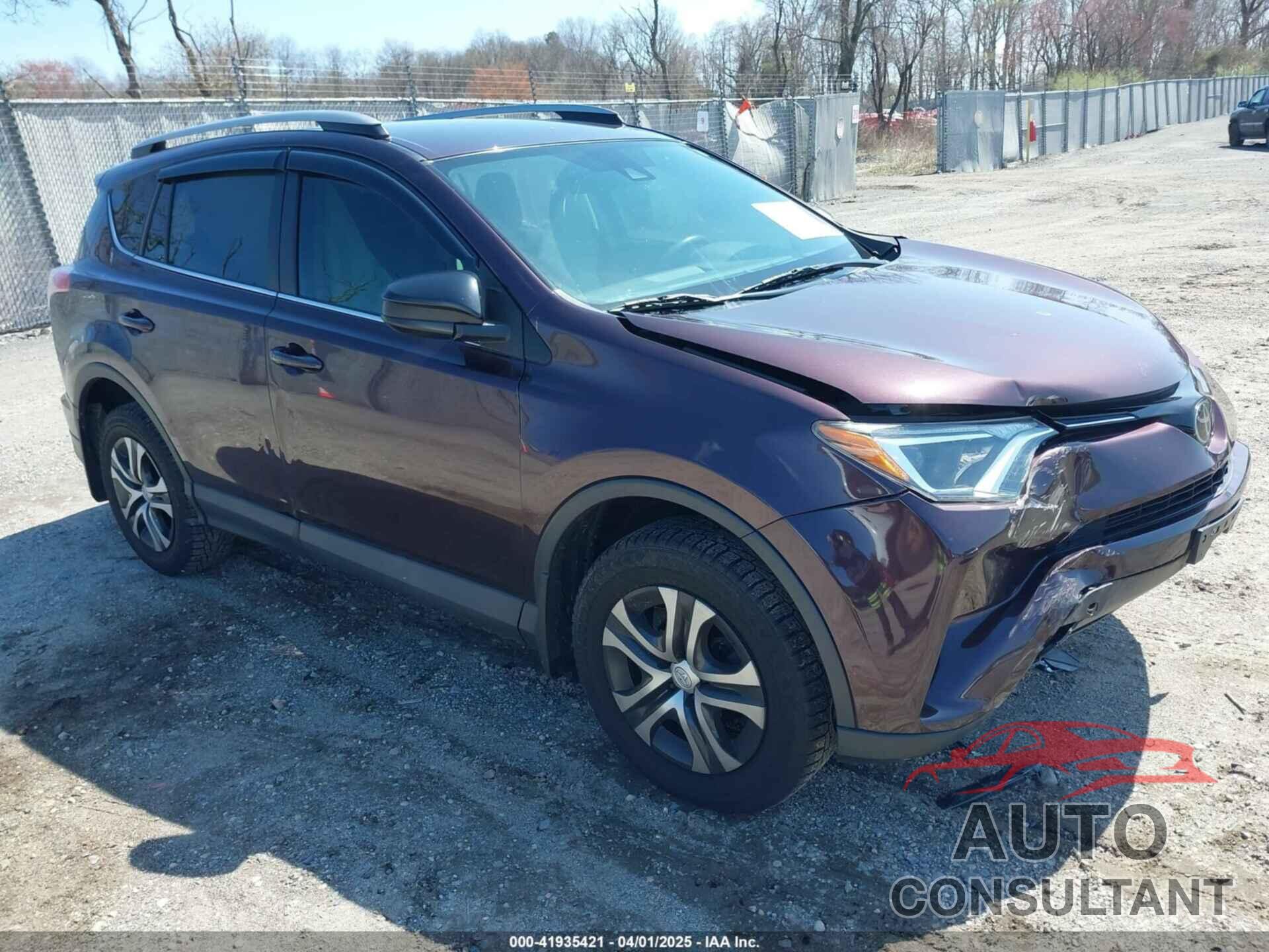 TOYOTA RAV4 2018 - 2T3BFREV8JW836491