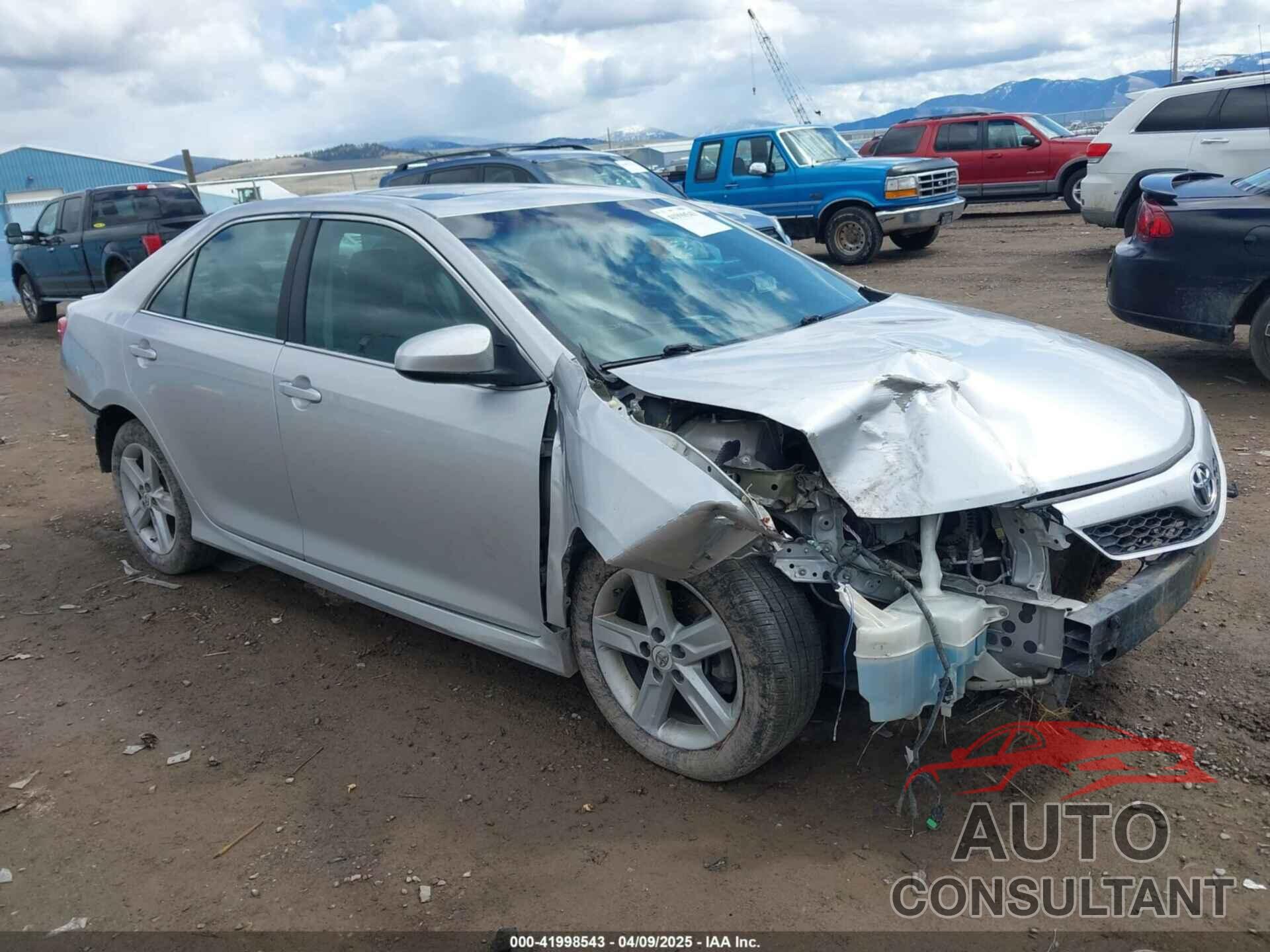TOYOTA CAMRY 2012 - 4T1BF1FK8CU068187