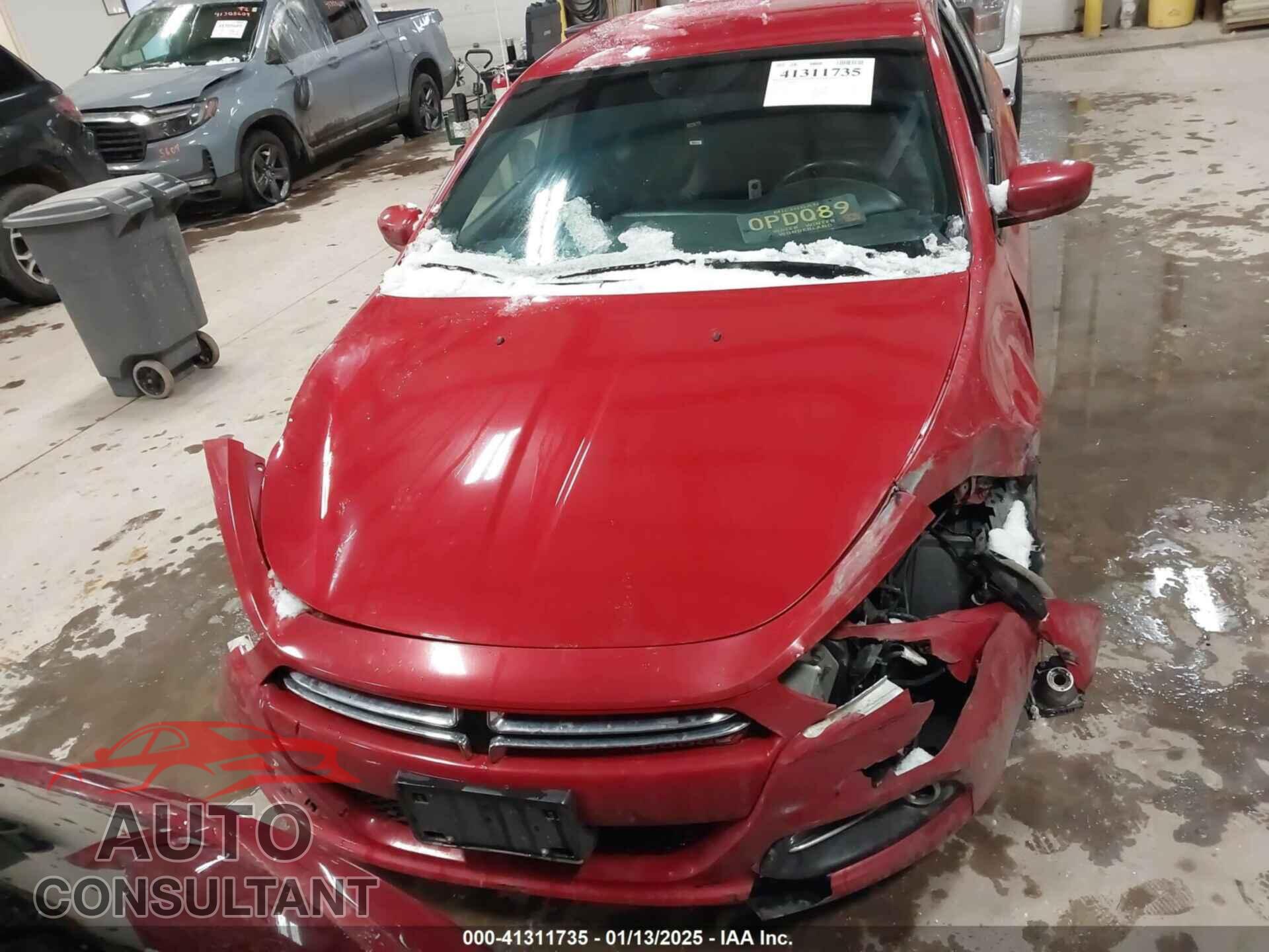 DODGE DART 2013 - 1C3CDFCH4DD214451