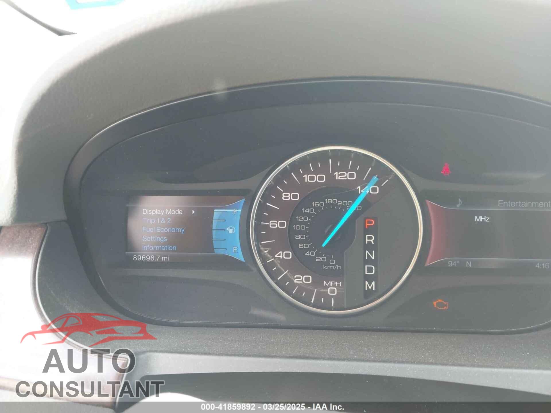 FORD EDGE 2011 - 2FMDK3KC8BBA78155