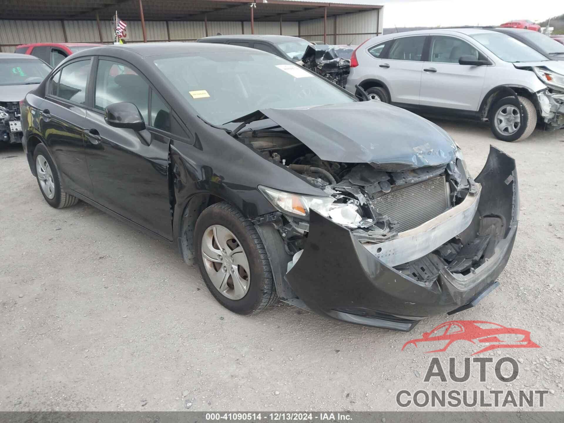 HONDA CIVIC 2013 - 19XFB2F56DE063281