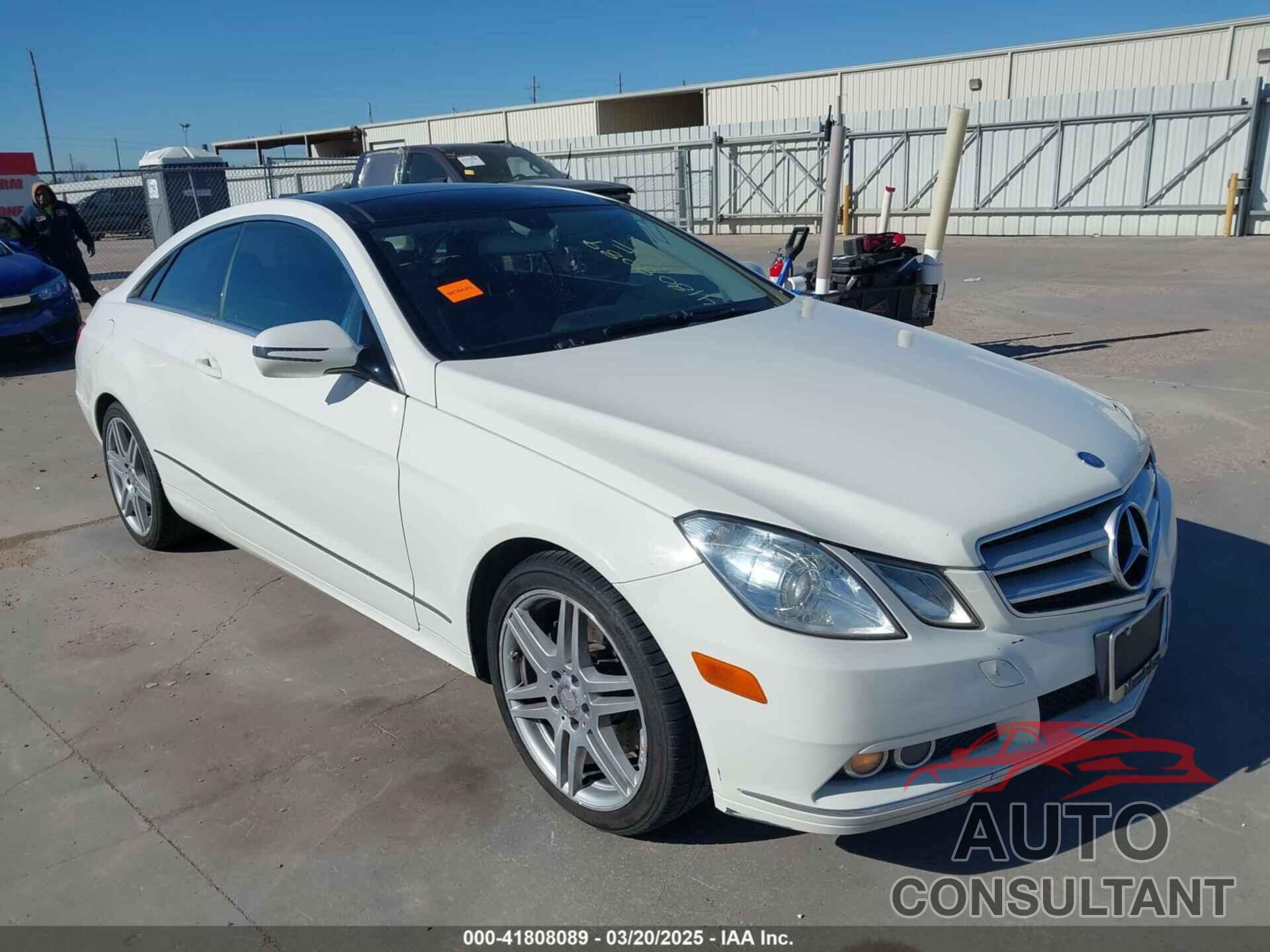 MERCEDES-BENZ E 350 2010 - WDDKJ5GB9AF028524