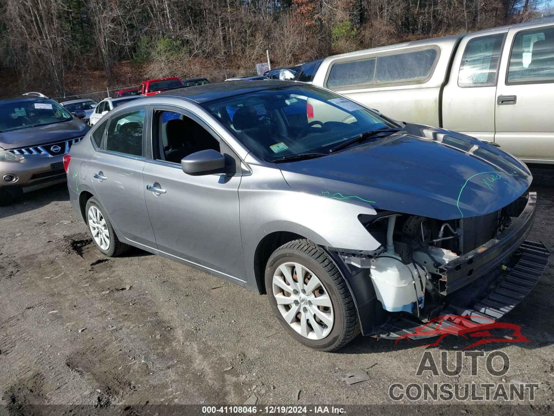 NISSAN SENTRA 2017 - 3N1AB7AP2HY275893