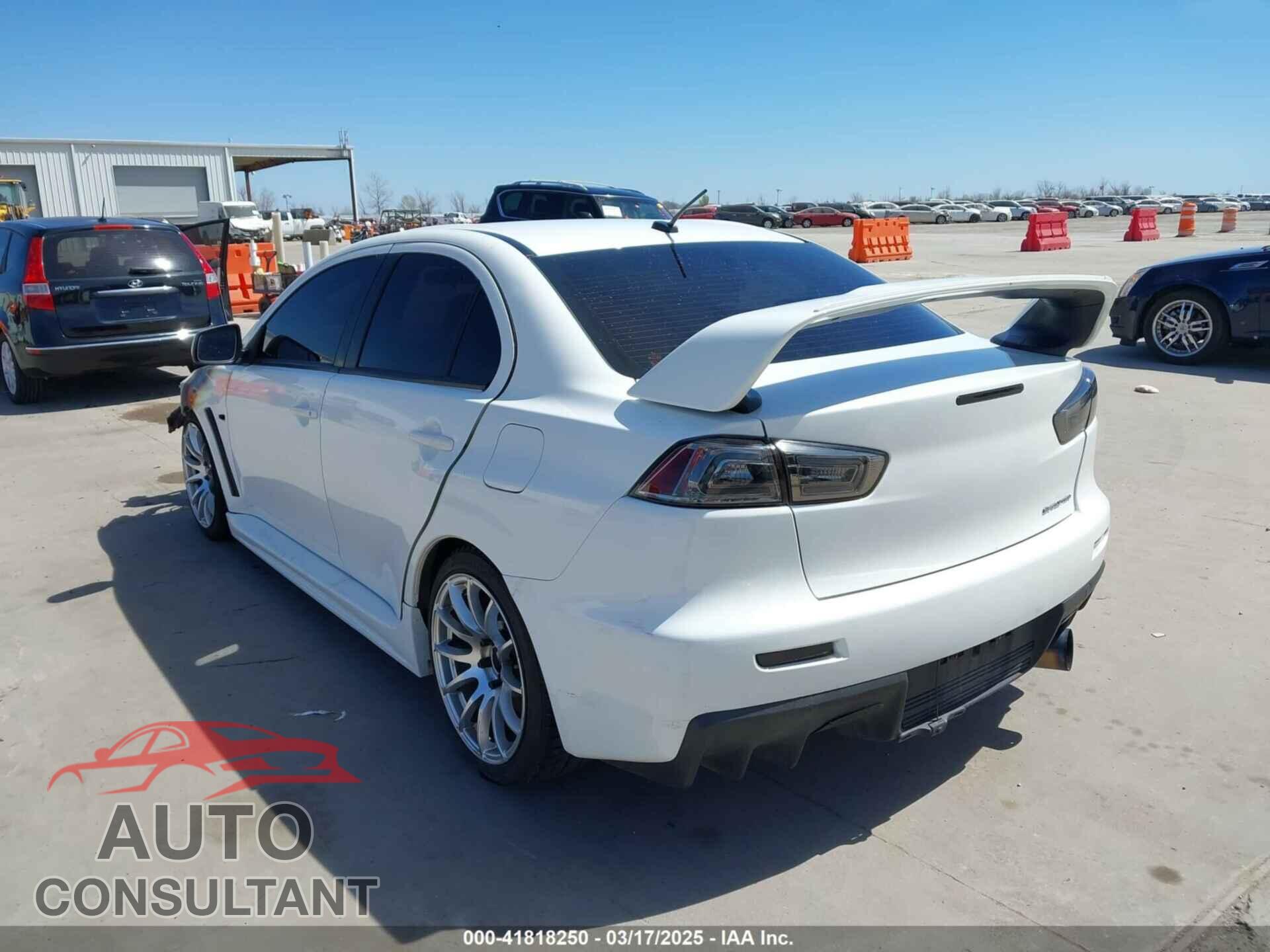 MITSUBISHI LANCER EVOLUTION 2014 - JA32W8FVXEU021395