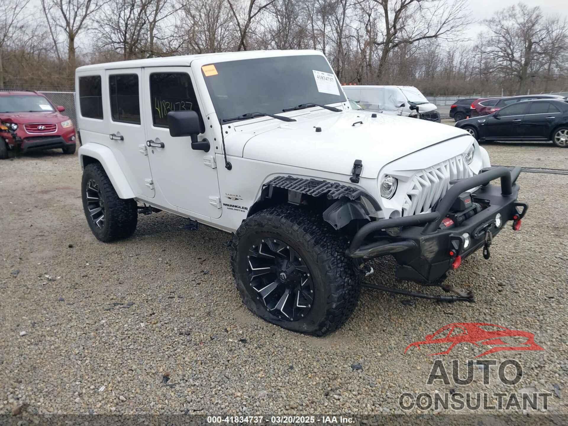JEEP WRANGLER UNLIMITED 2017 - 1C4BJWEG4HL752776