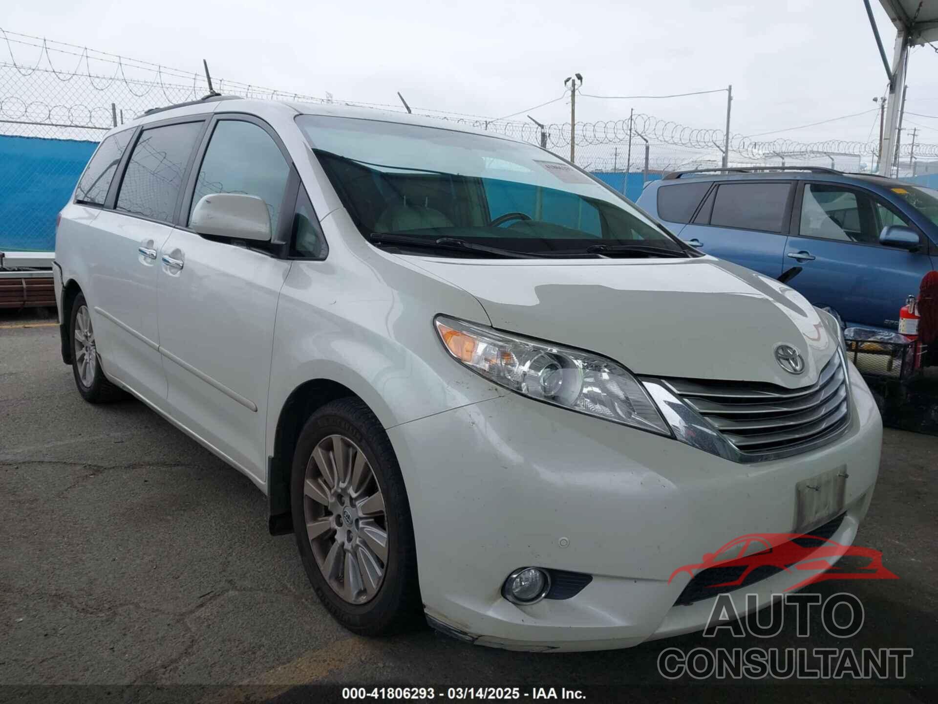 TOYOTA SIENNA 2011 - 5TDYK3DC8BS148948