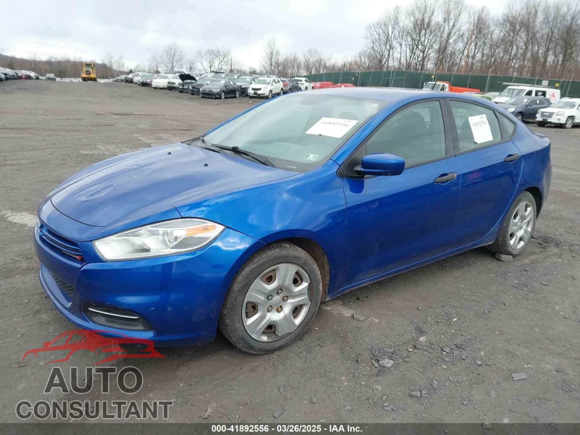 DODGE DART 2013 - 1C3CDFAA5DD214514