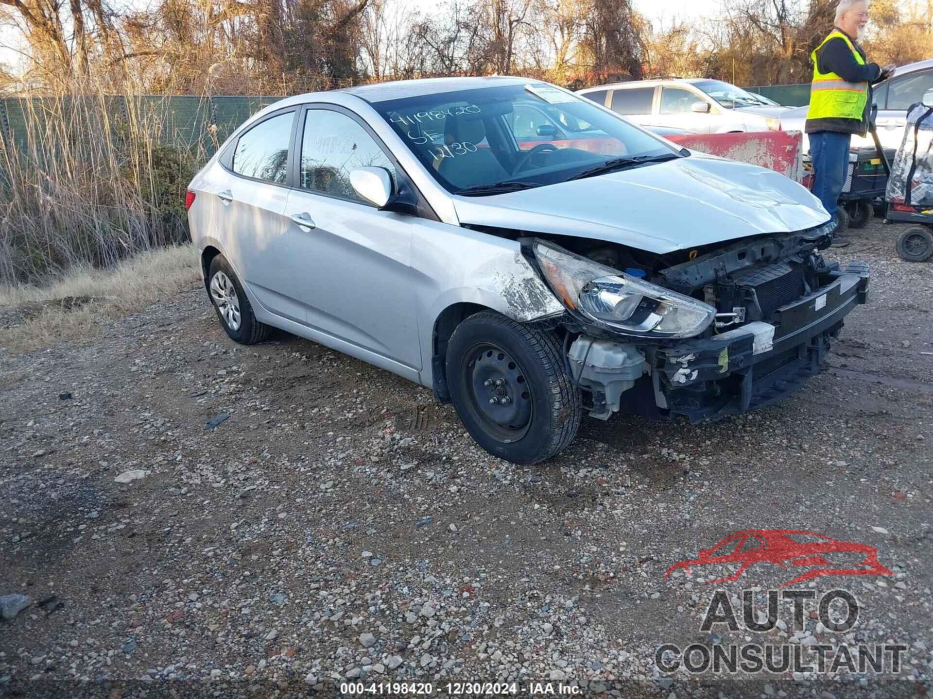 HYUNDAI ACCENT 2016 - KMHCT4AE9GU080886