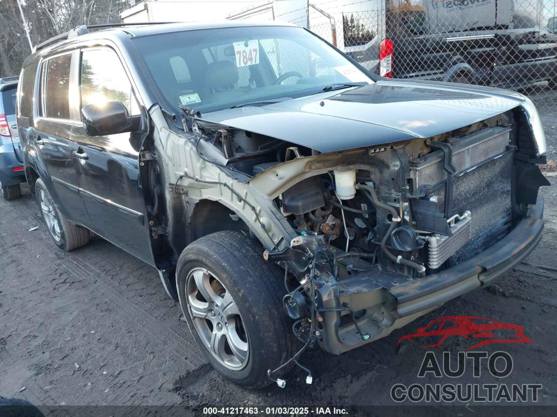 HONDA PILOT 2012 - 5FNYF4H45CB045621
