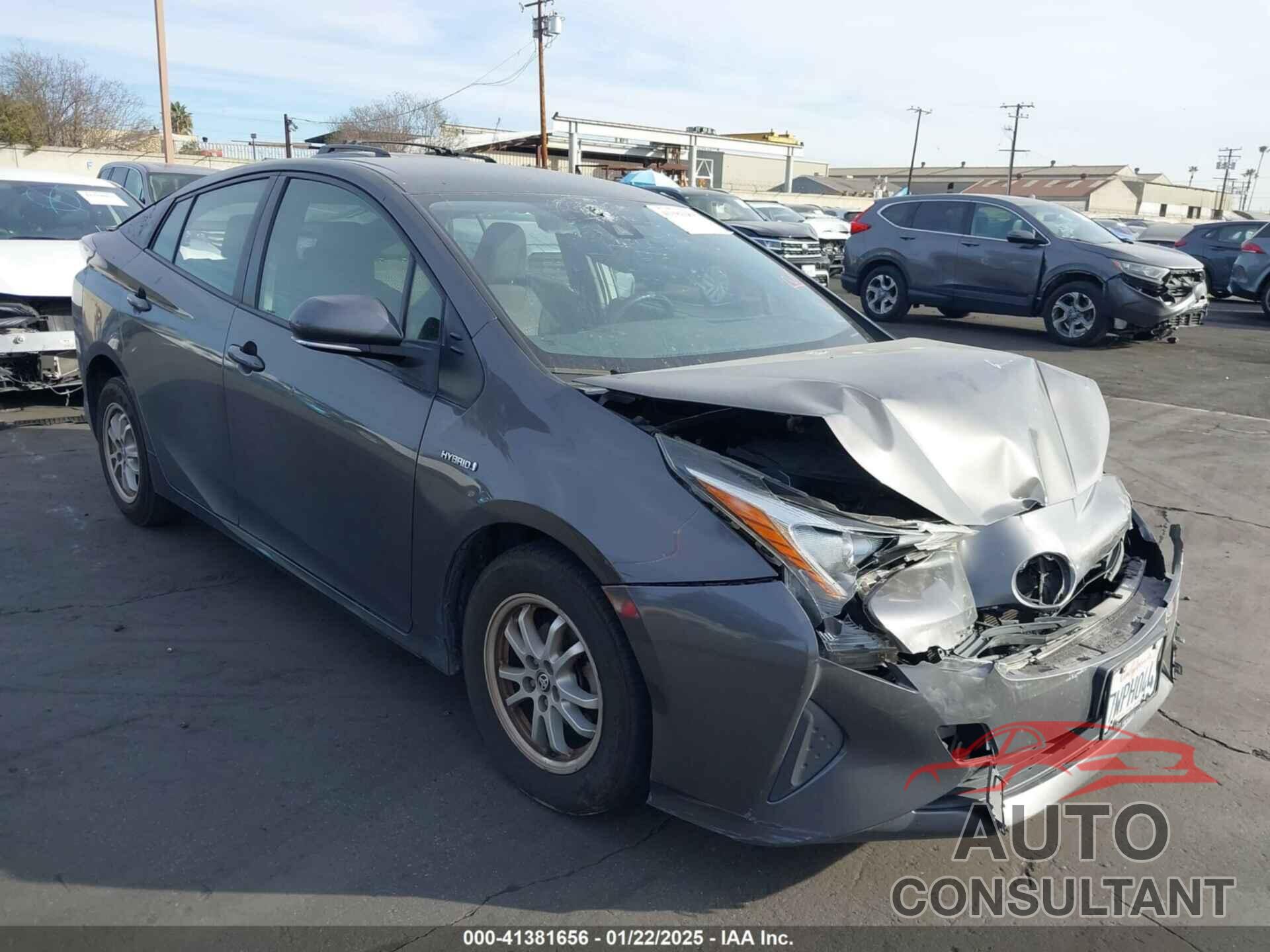 TOYOTA PRIUS 2017 - JTDKBRFU2H3547718