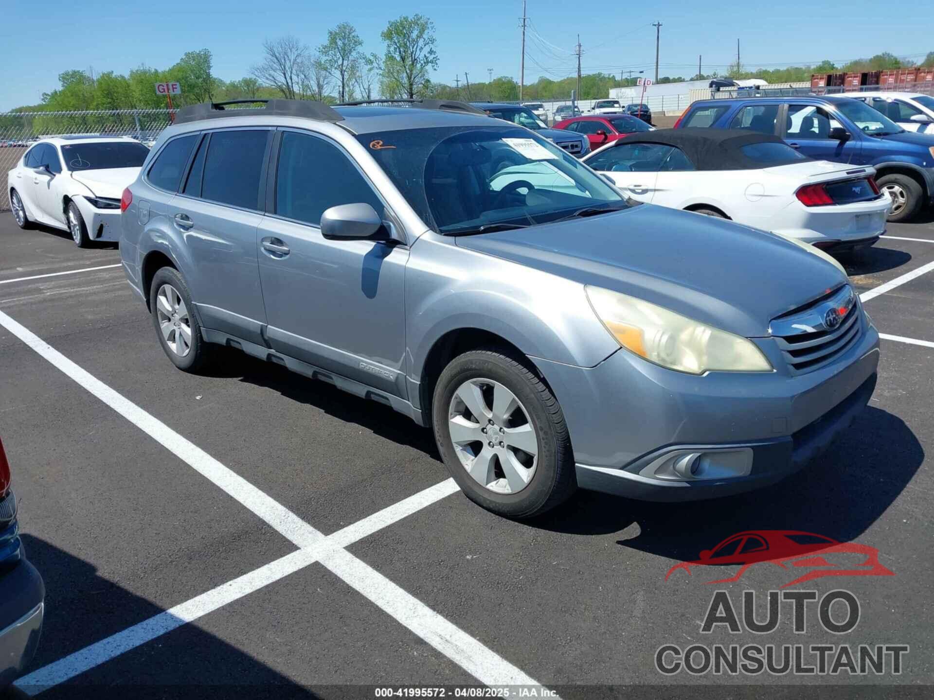 SUBARU OUTBACK 2010 - 4S4BRBGC8A3376306