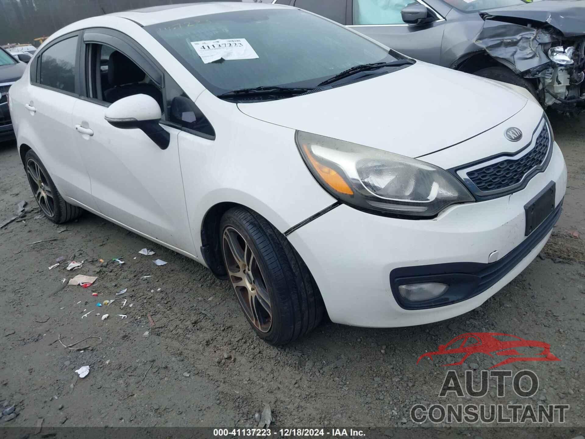 KIA RIO 2013 - KNADN4A35D6187965