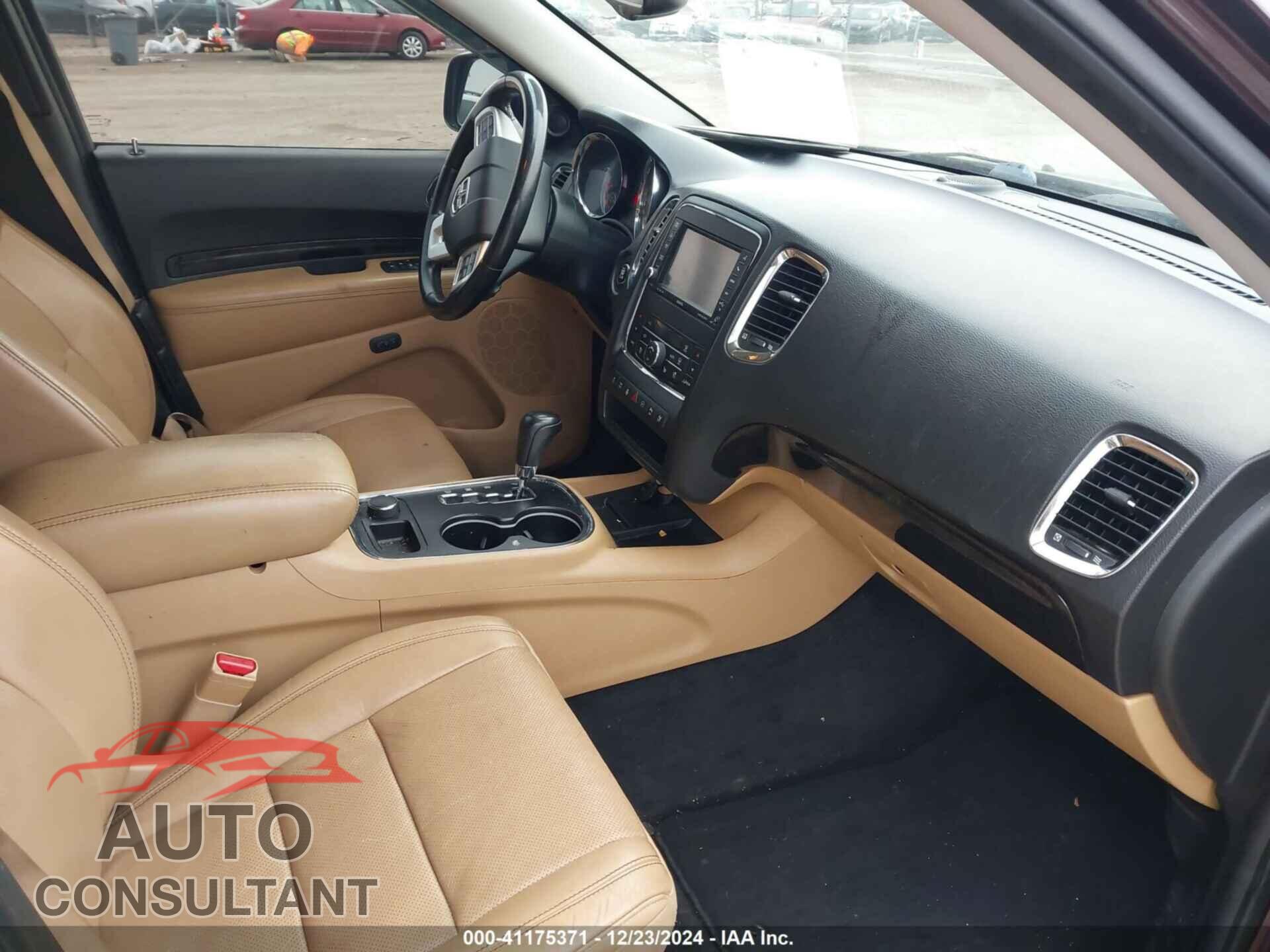 DODGE DURANGO 2012 - 1C4SDJET2CC147719