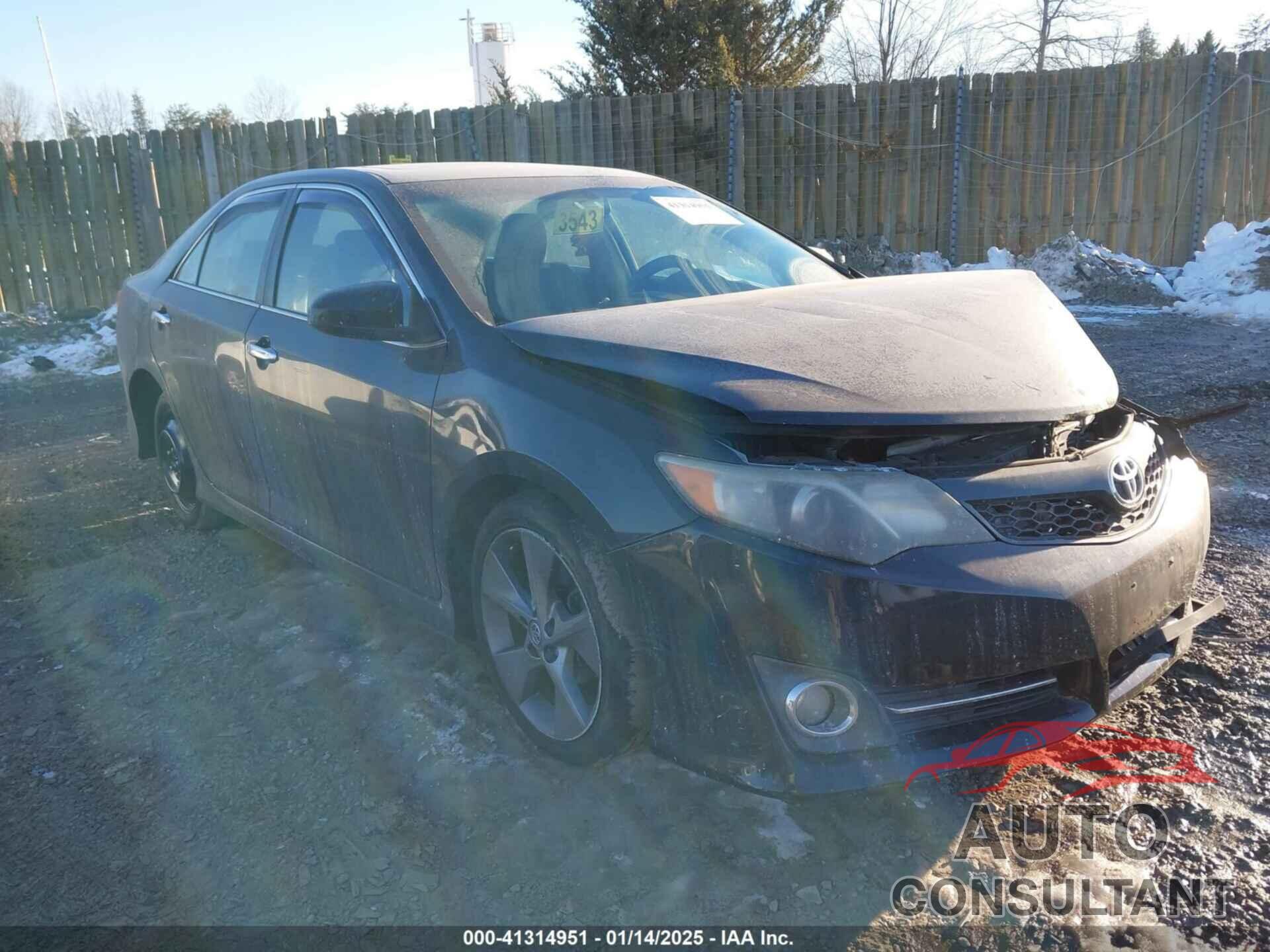 TOYOTA CAMRY 2012 - 4T1BF1FKXCU184149