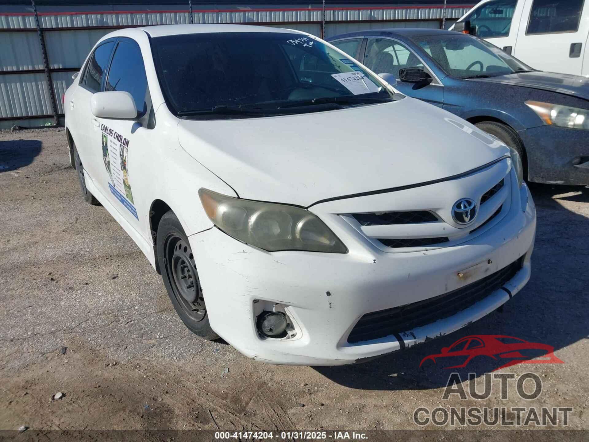 TOYOTA COROLLA 2012 - 5YFBU4EE2CP059554